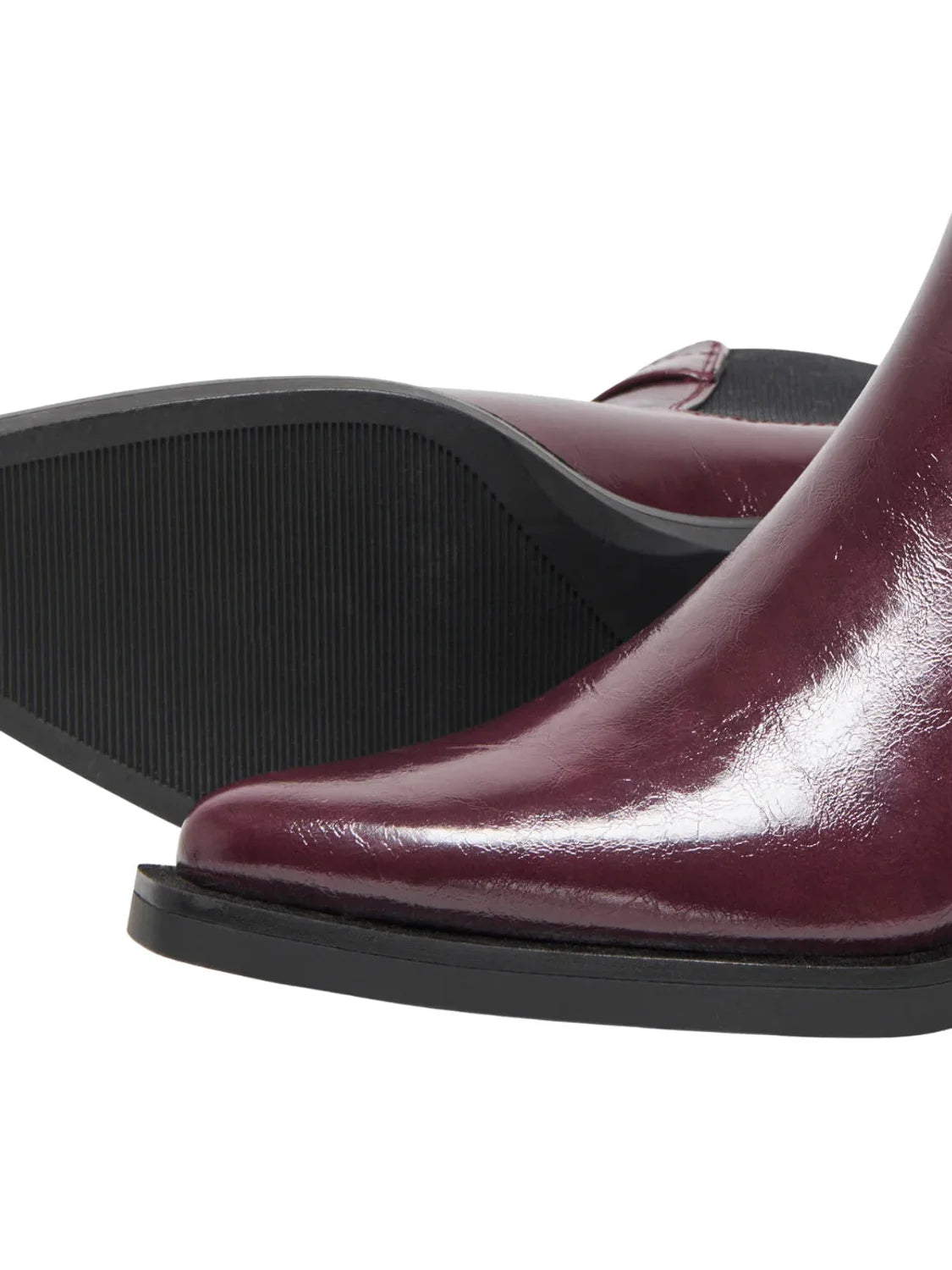 Bota Hebilla ONLY Amie Burgundy | Bicos de Fío