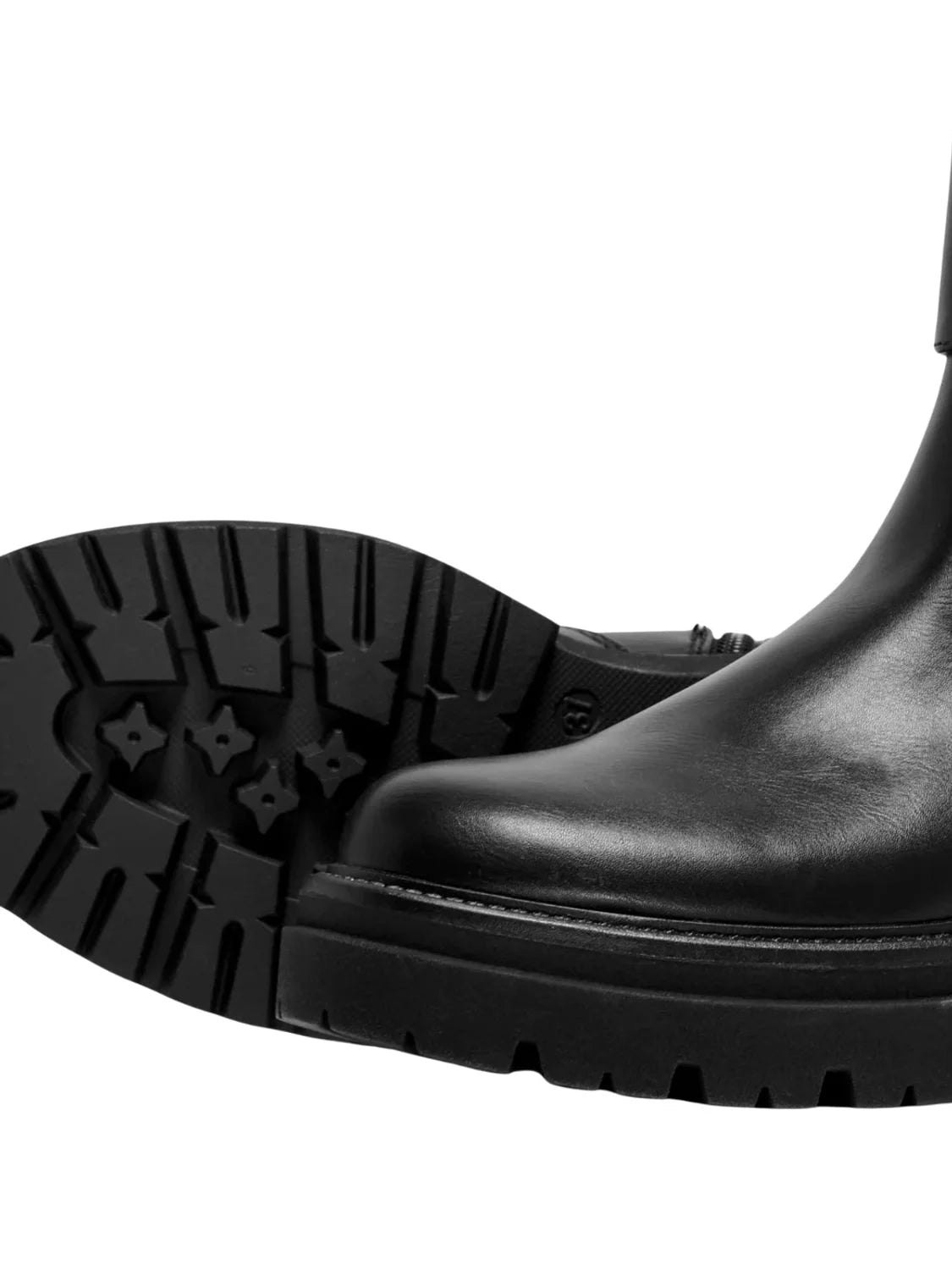 Bota Doble Hebilla ONLY Trinity Negro | Bicos de Fío