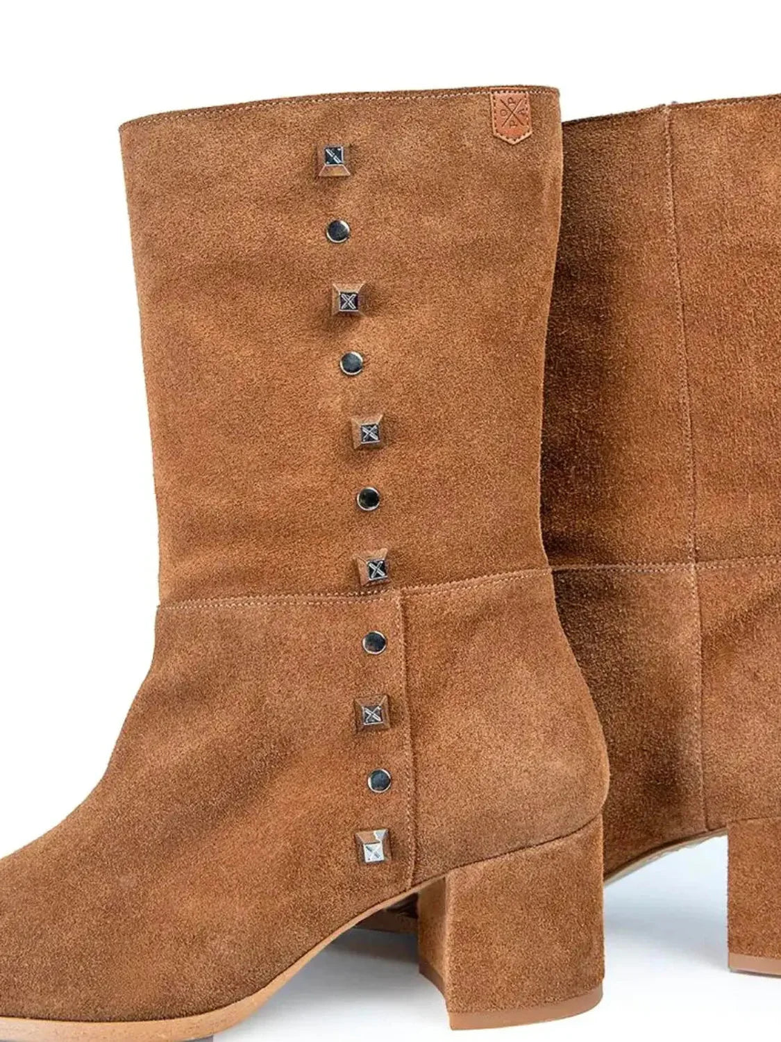 Bota Mujer Popa Kora Adornos Marrón | Bicos de Fío