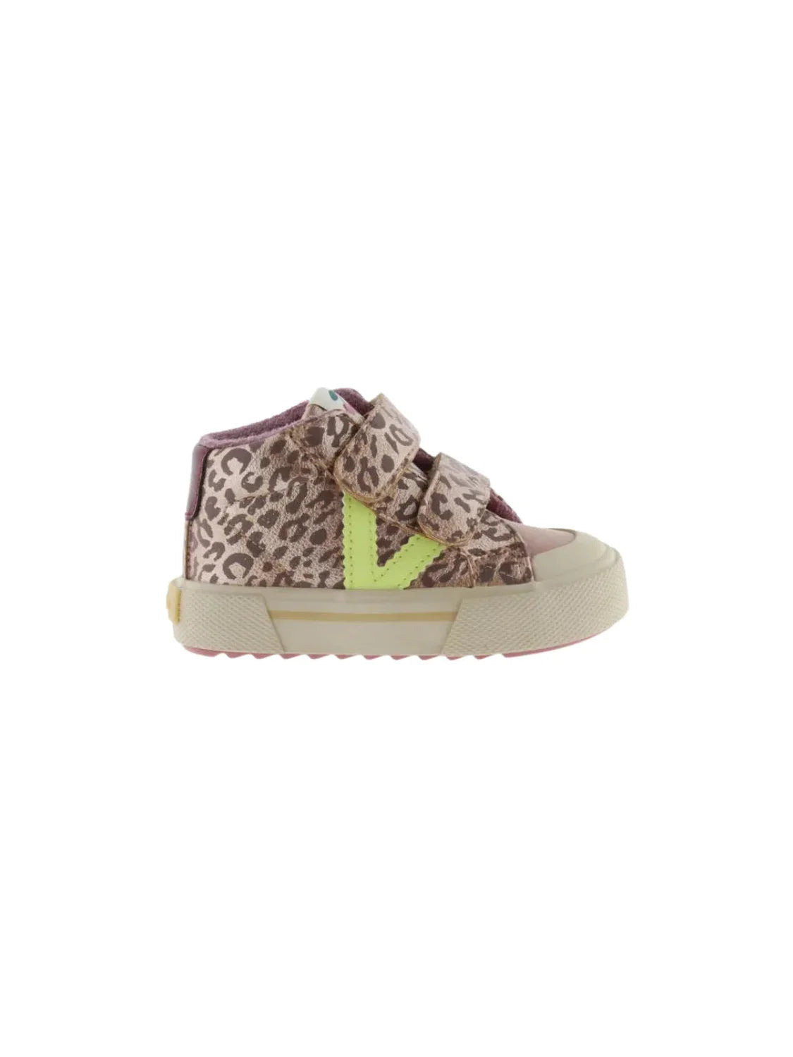 Zapatilla Victoria Tribu Metal Animal Print Nude | Bicos de Fío