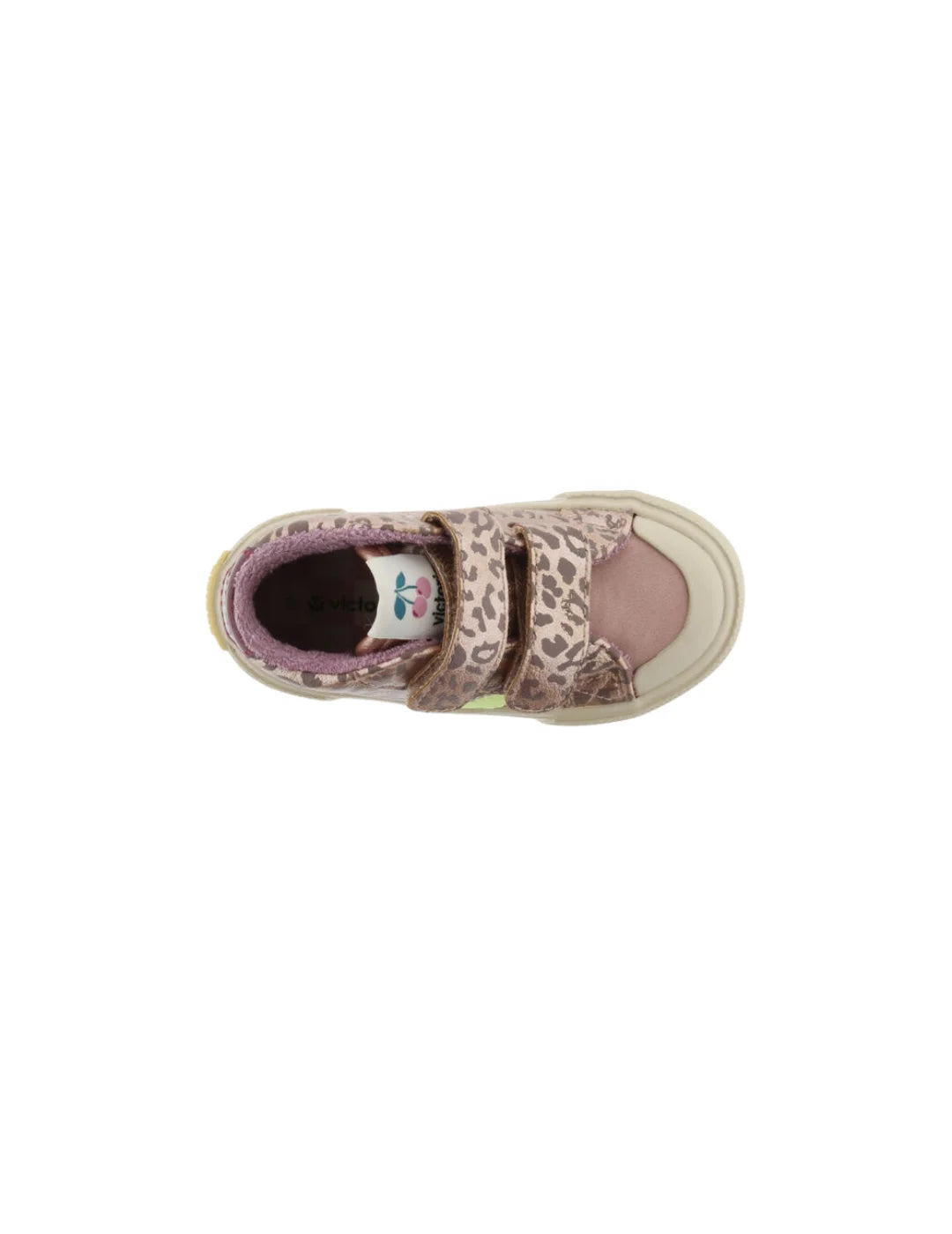 Zapatilla Victoria Tribu Metal Animal Print Nude | Bicos de Fío
