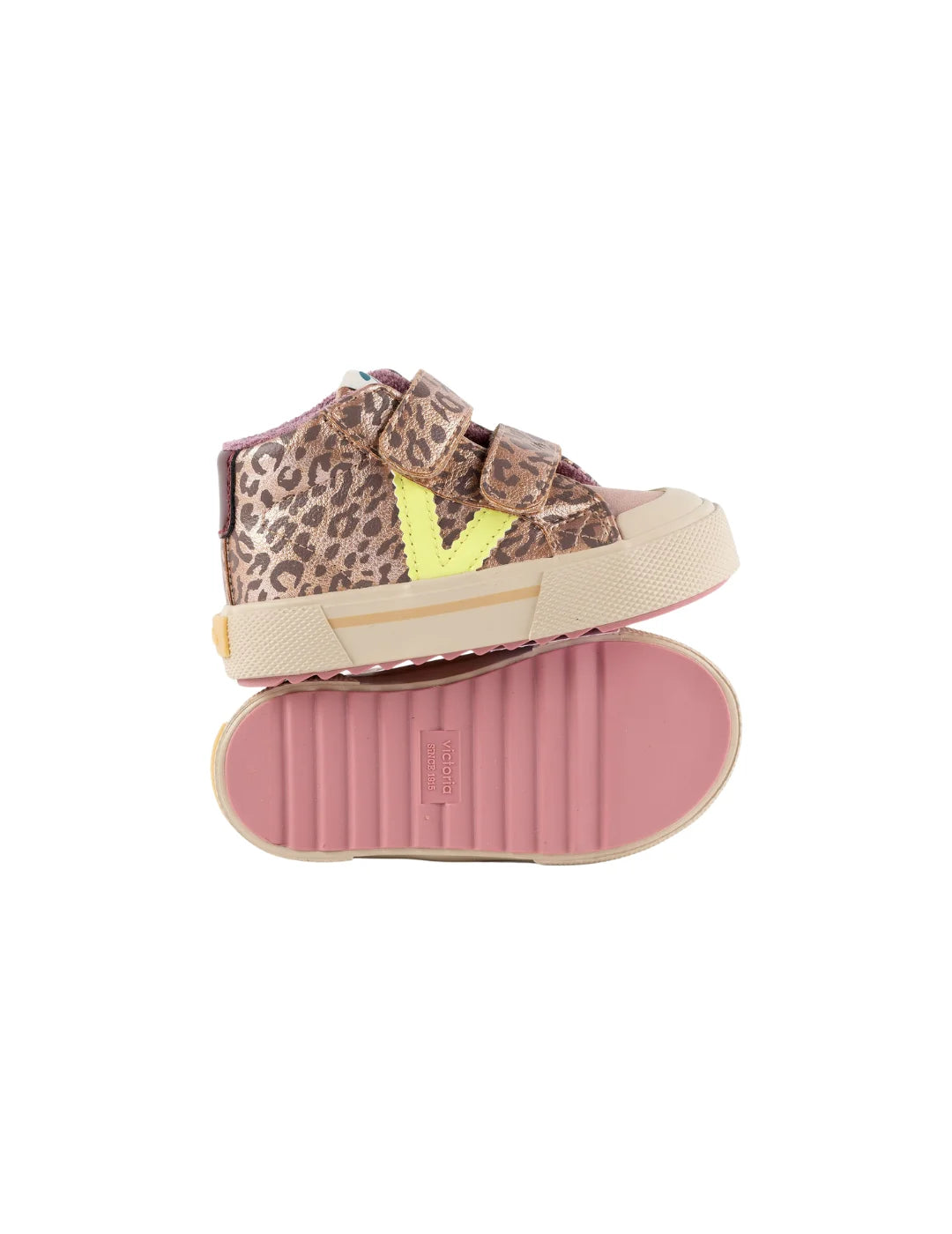 Zapatilla Victoria Tribu Metal Animal Print Nude | Bicos de Fío
