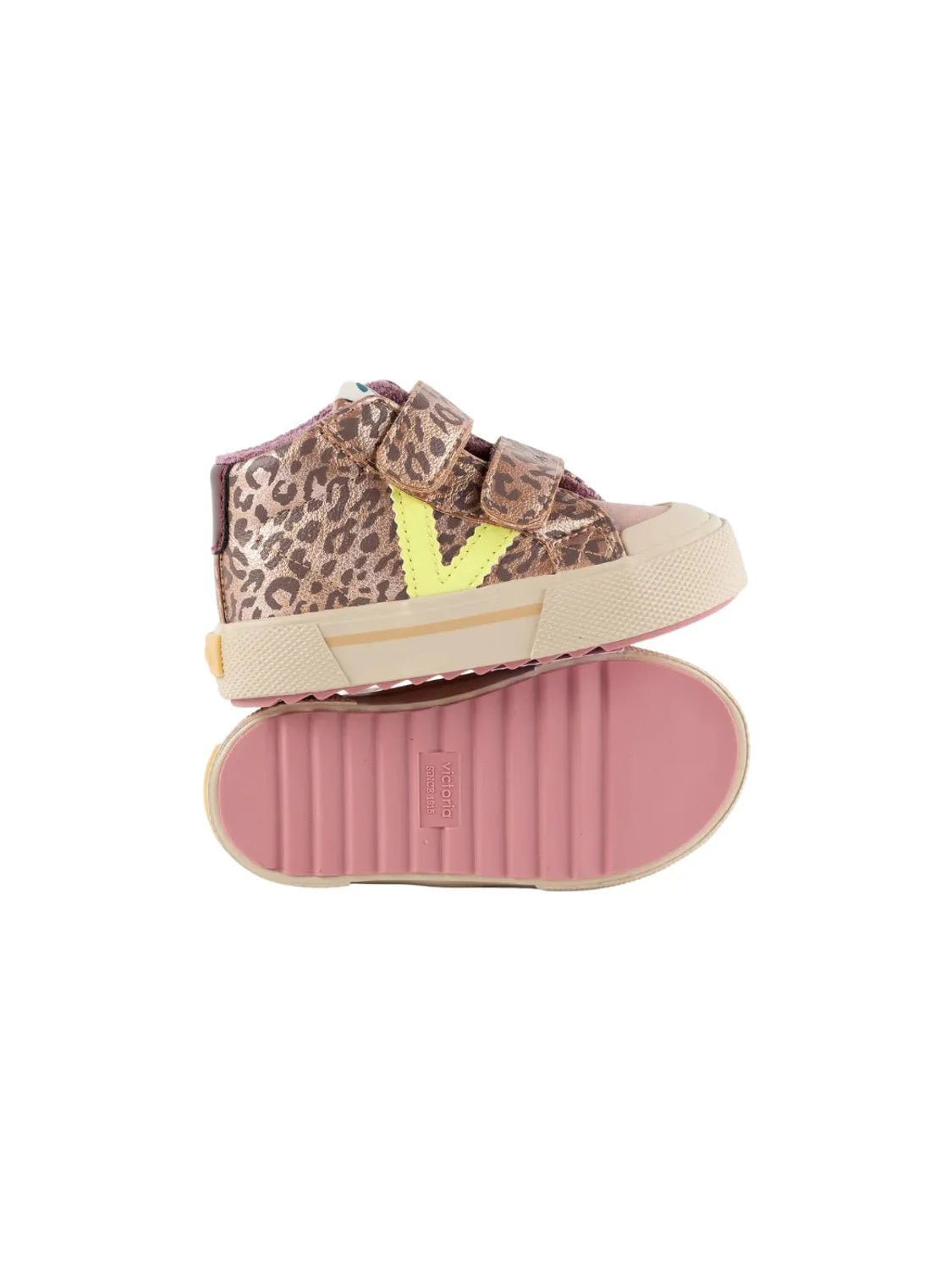 Zapatilla Victoria Tribu Metal Animal Print Nude | Bicos de Fío