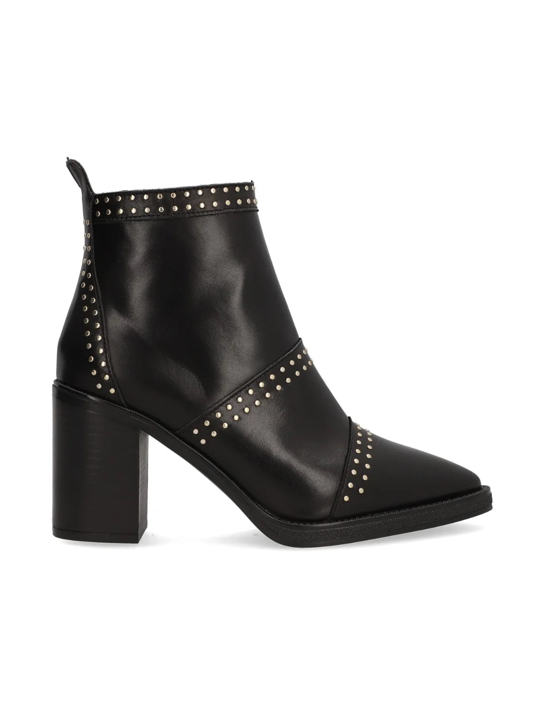 Botines ALPE Camden Piel Negro | Bicos de Fío