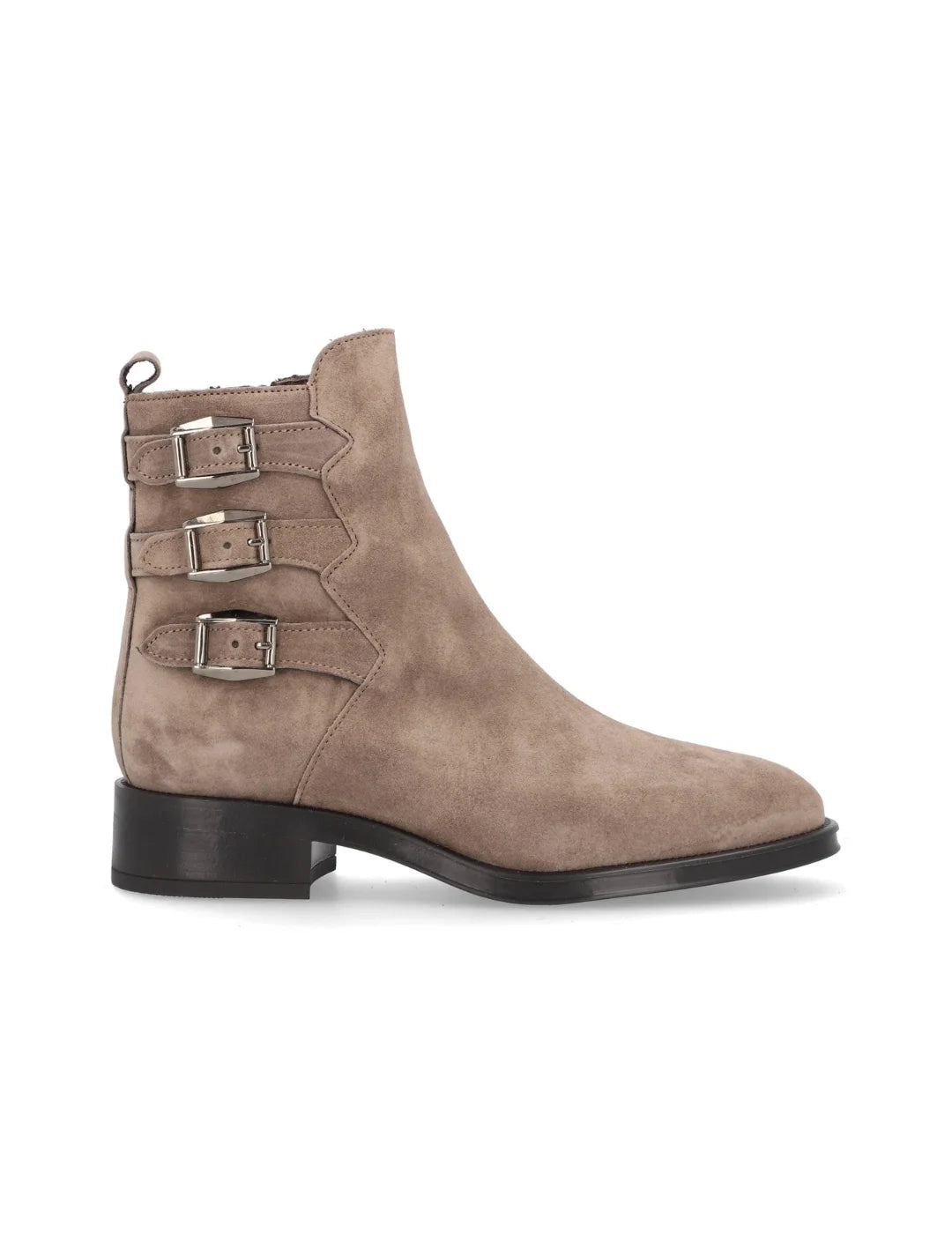 Botines ALPE Couture Baby Silk Taupe | Bicos de Fío