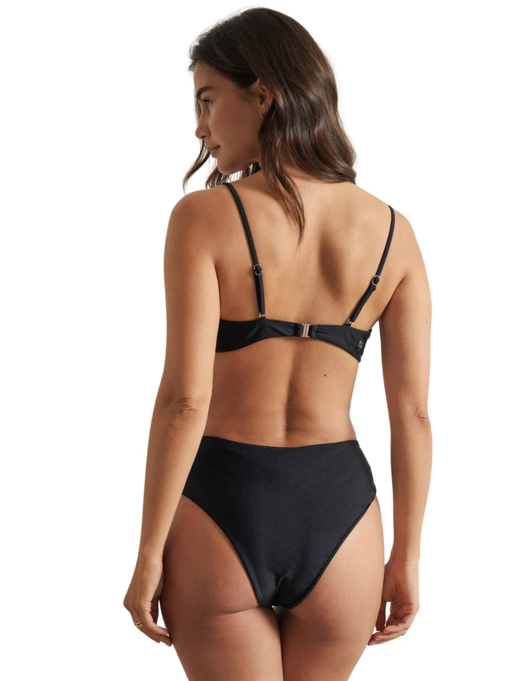 Braguita Bikini Salsa Jeans Negro | Bicos de Fío