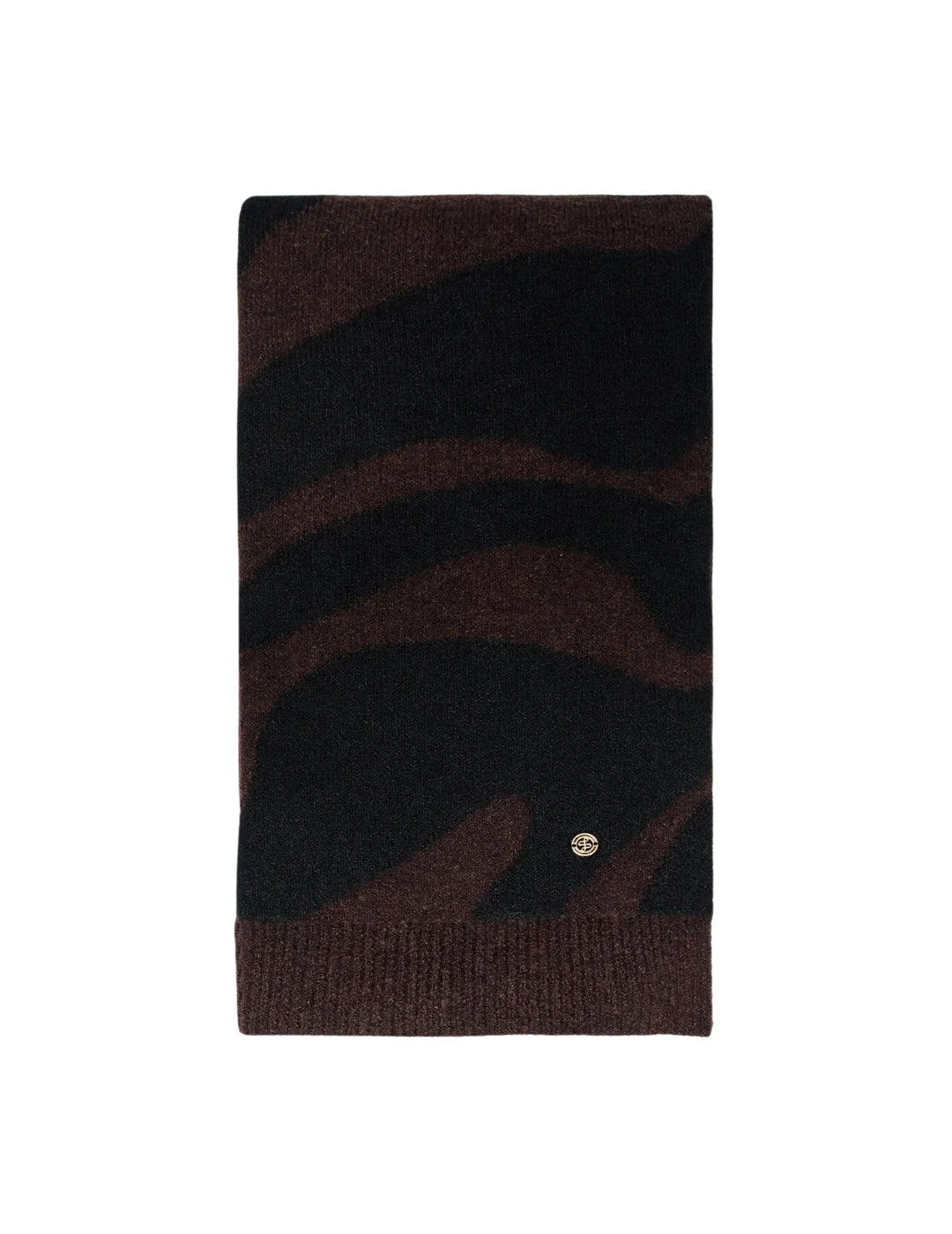 Bufanda Animal Print Salsa Jeans Marrón | Bicos de Fío