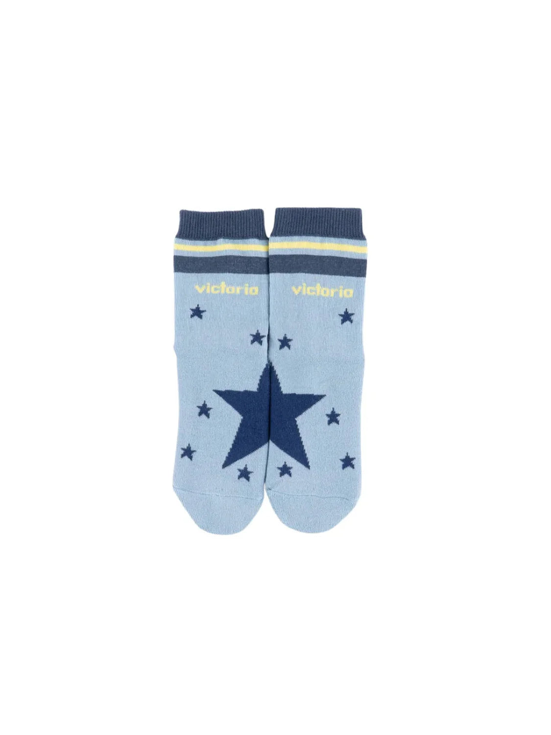 Calcetín Algodón Barefoot Victoria Azul | Bicos de Fío