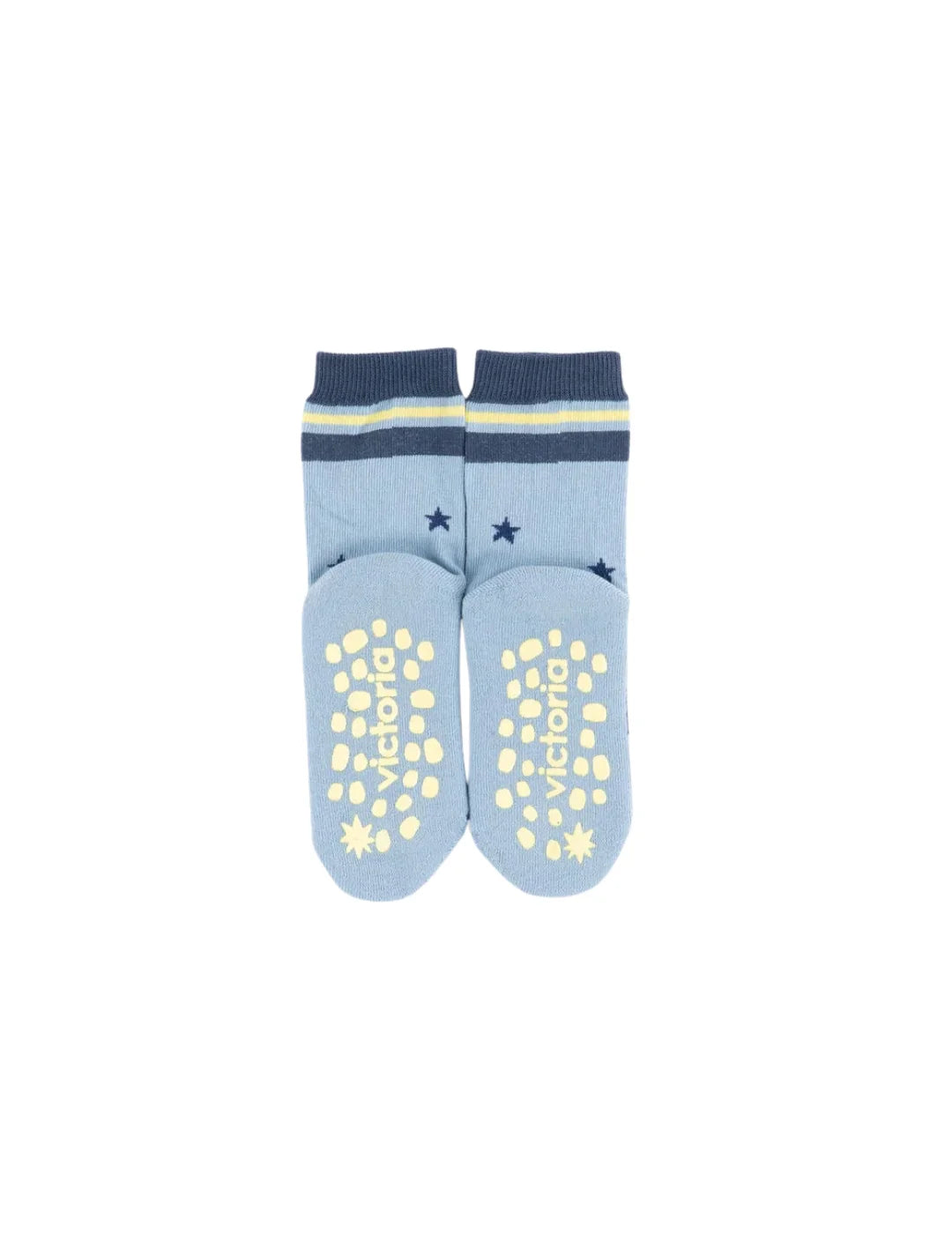Calcetín Algodón Barefoot Victoria Azul | Bicos de Fío