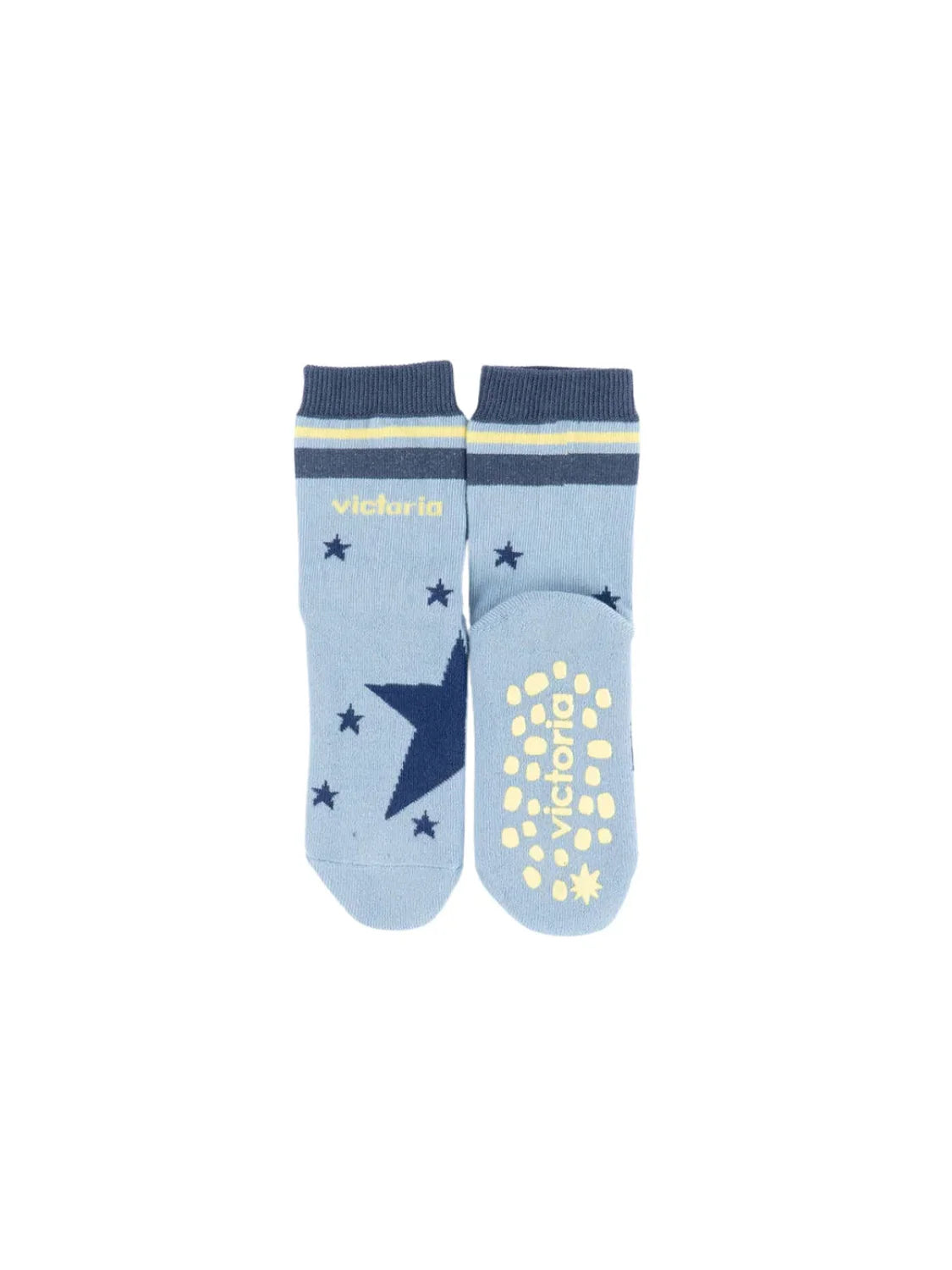 Calcetín Algodón Barefoot Victoria Azul | Bicos de Fío