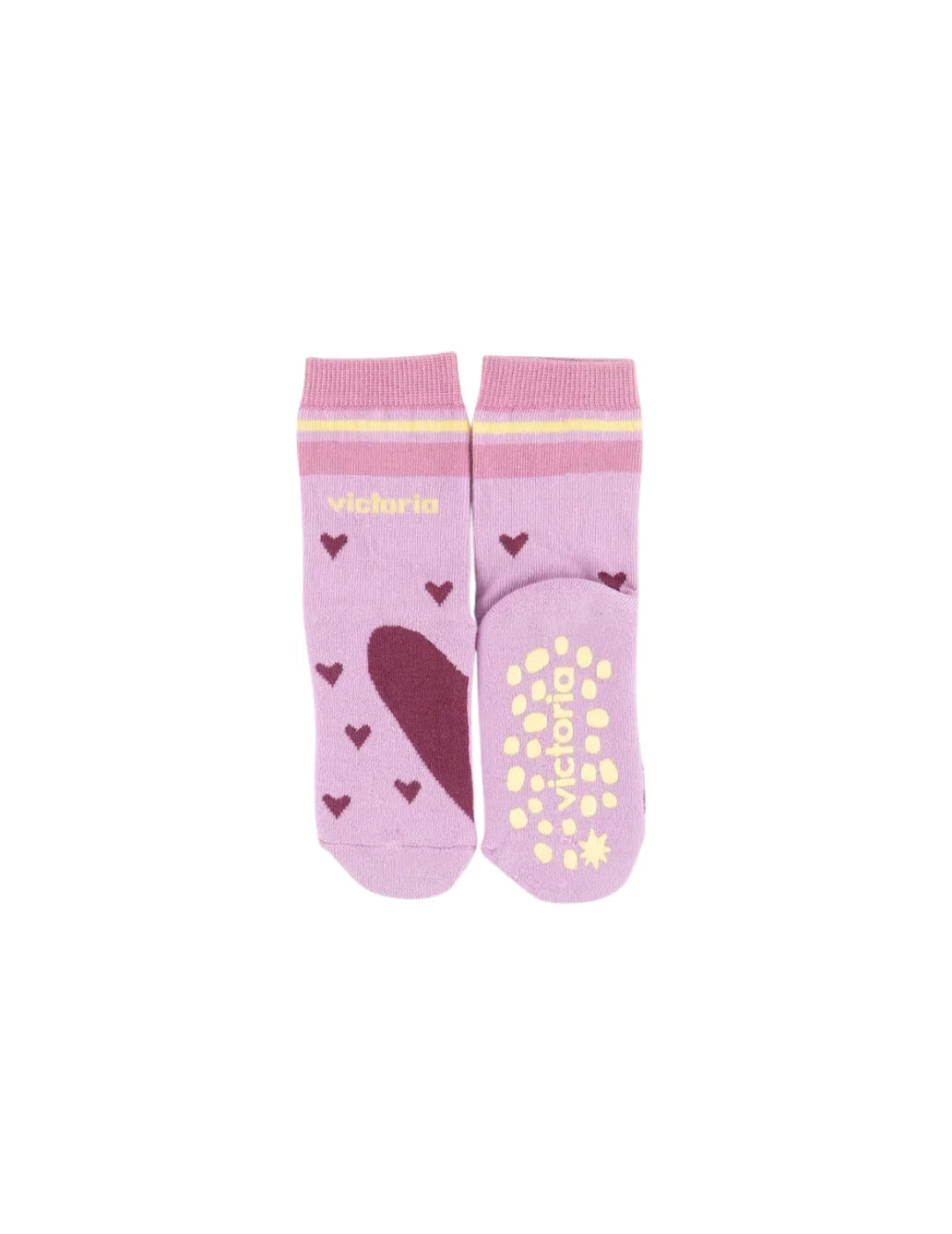 Calcetín Algodón Barefoot Victoria Rosa | Bicos de Fío