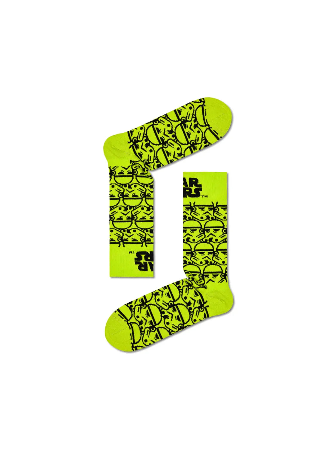 Calcetines Happy Socks Star Wars™ Storm Trooper Flúor | Bicos de Fío