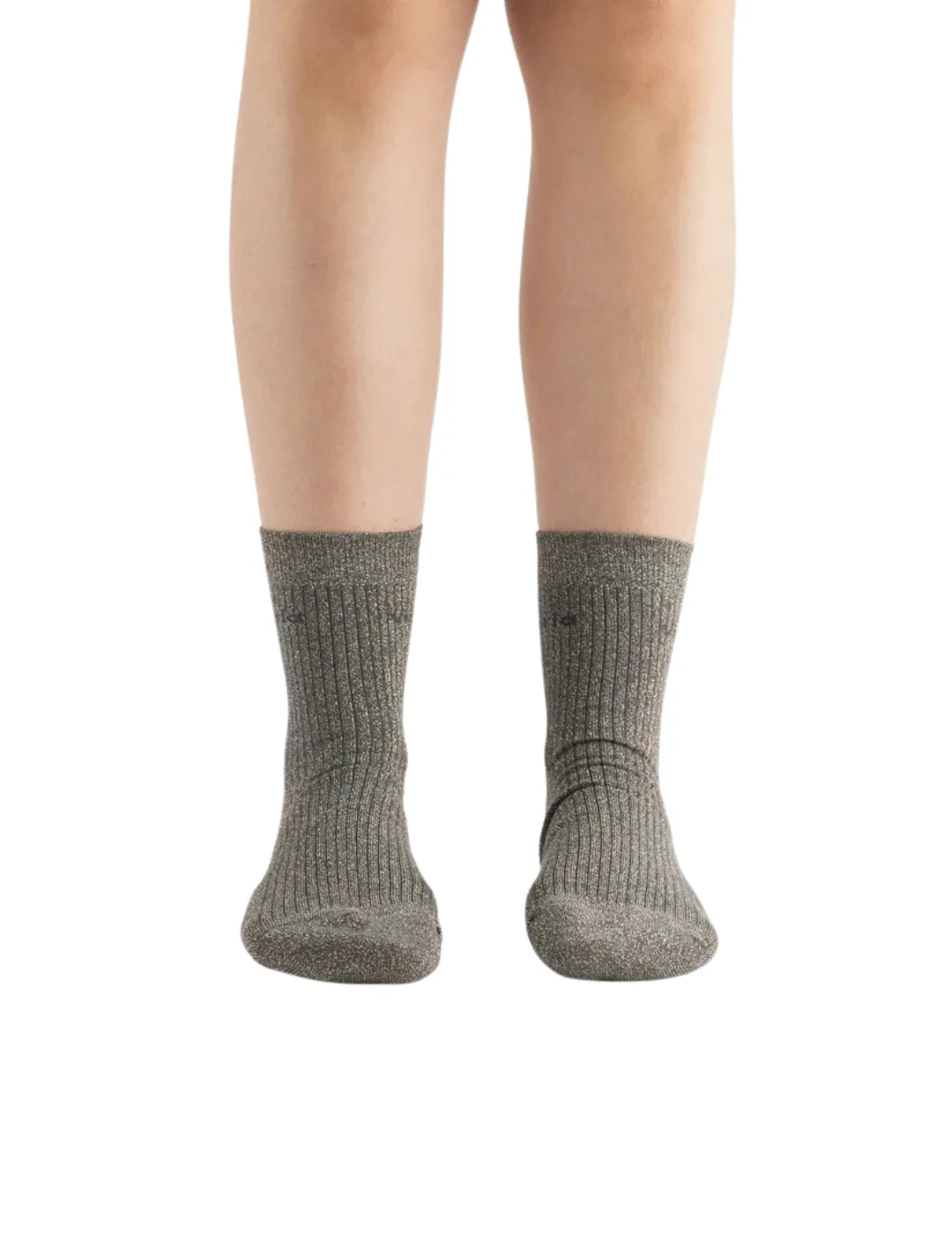 Calcetines Lisos Victoria Lurex Antracita | Bicos de Fío