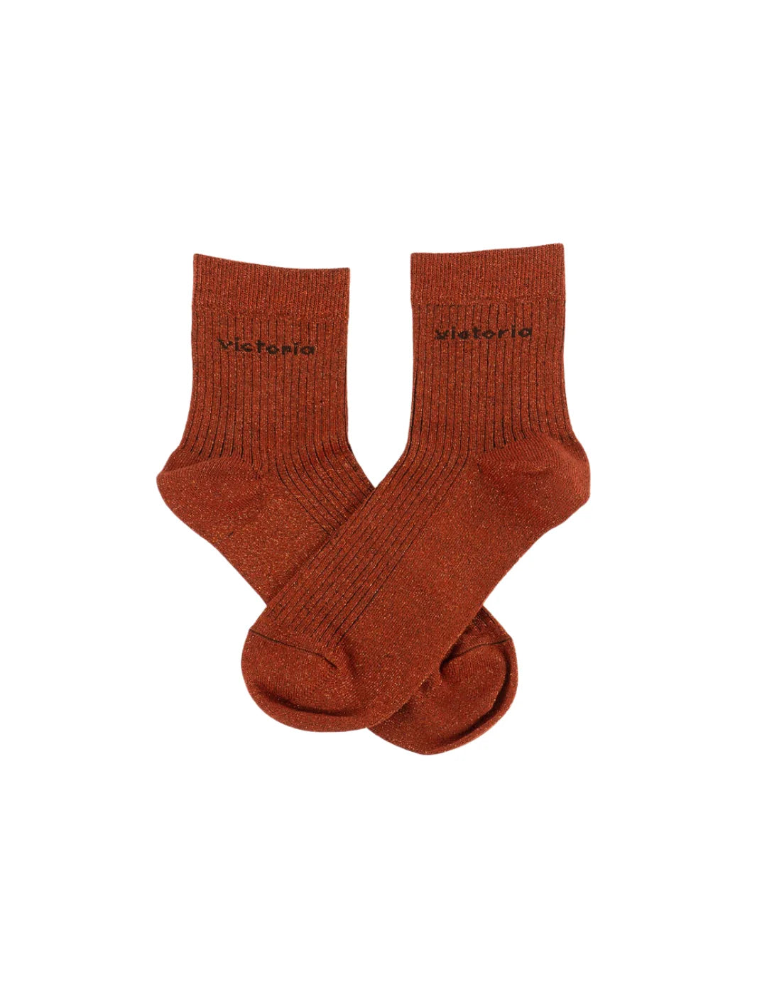 Calcetines Lisos Victoria Lurex Terra | Bicos de Fío