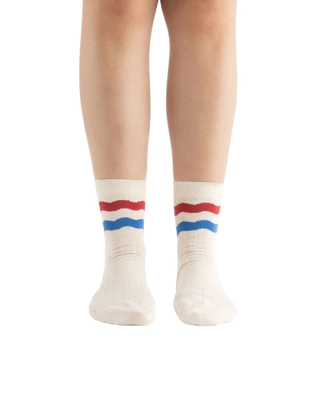 Calcetines Lurex Victoria Ondas Platino | Bicos de Fío