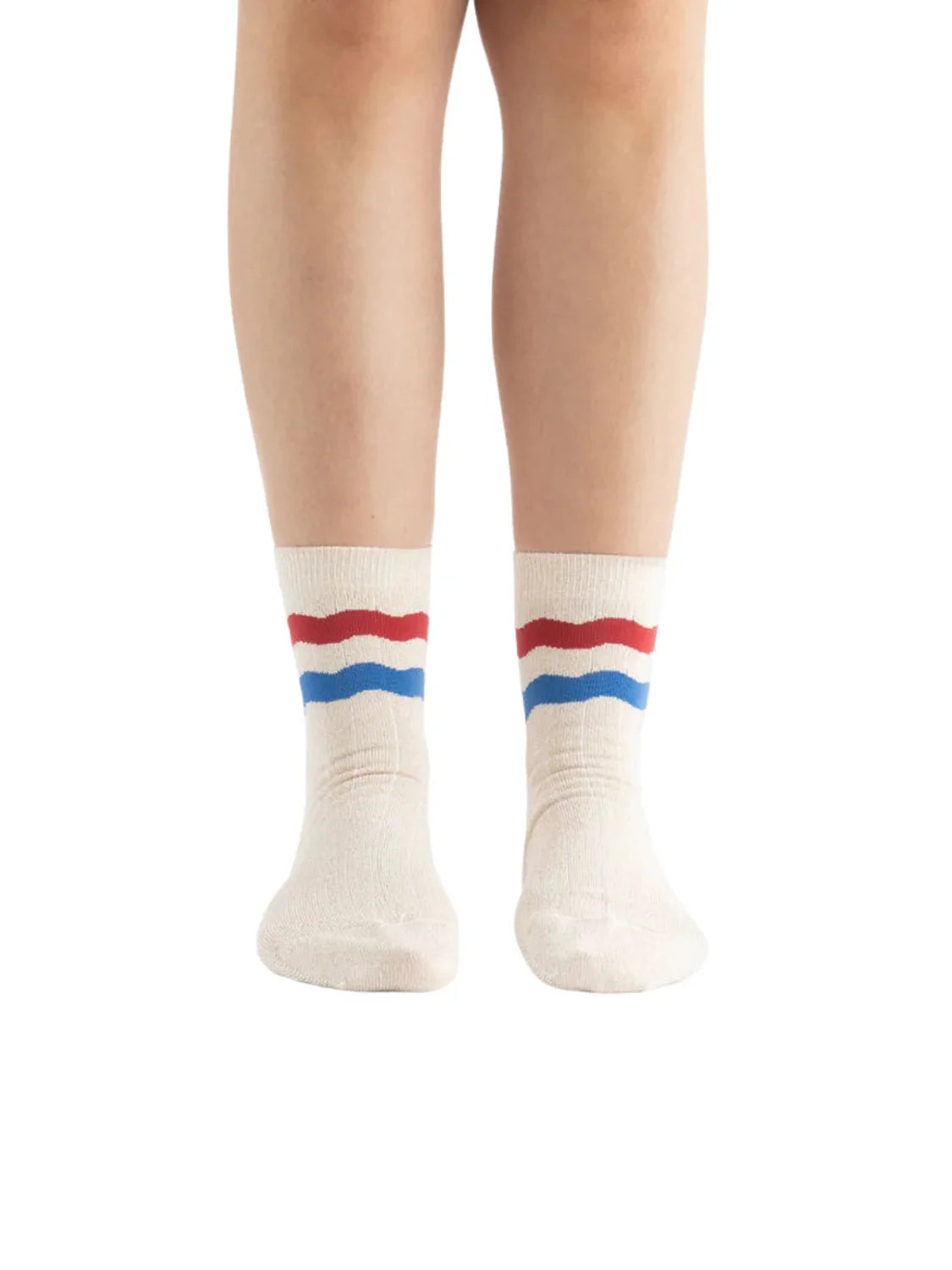 Calcetines Lurex Victoria Ondas Platino | Bicos de Fío