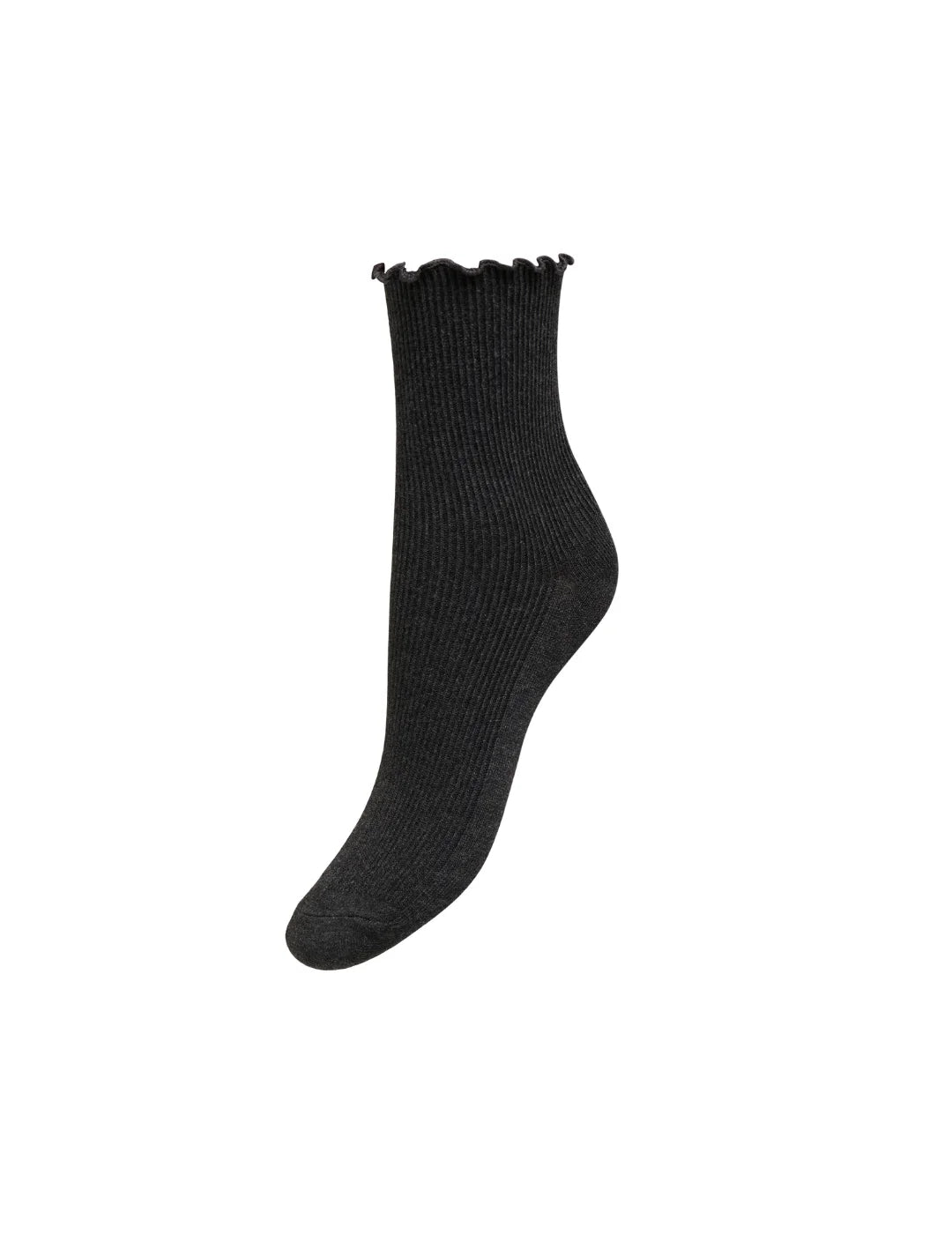 Calcetines ONLY Caya Lettuce Dark Grey Melange | Bicos de Fío