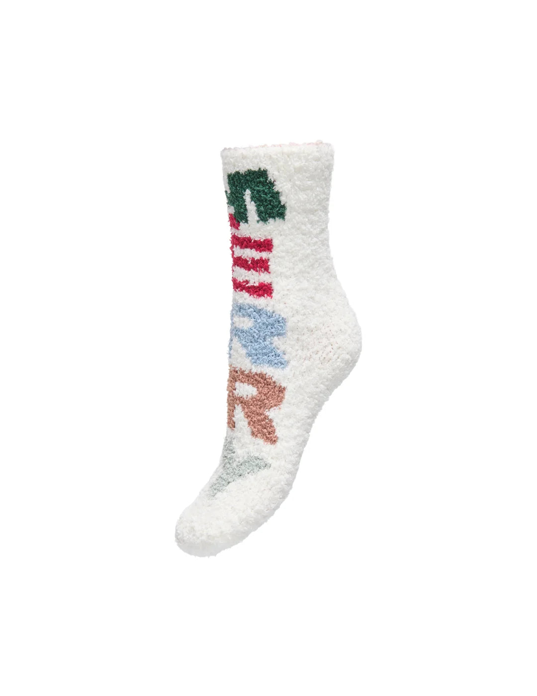 Calcetines ONLY Christmas Merry Blanco | Bicos de Fío