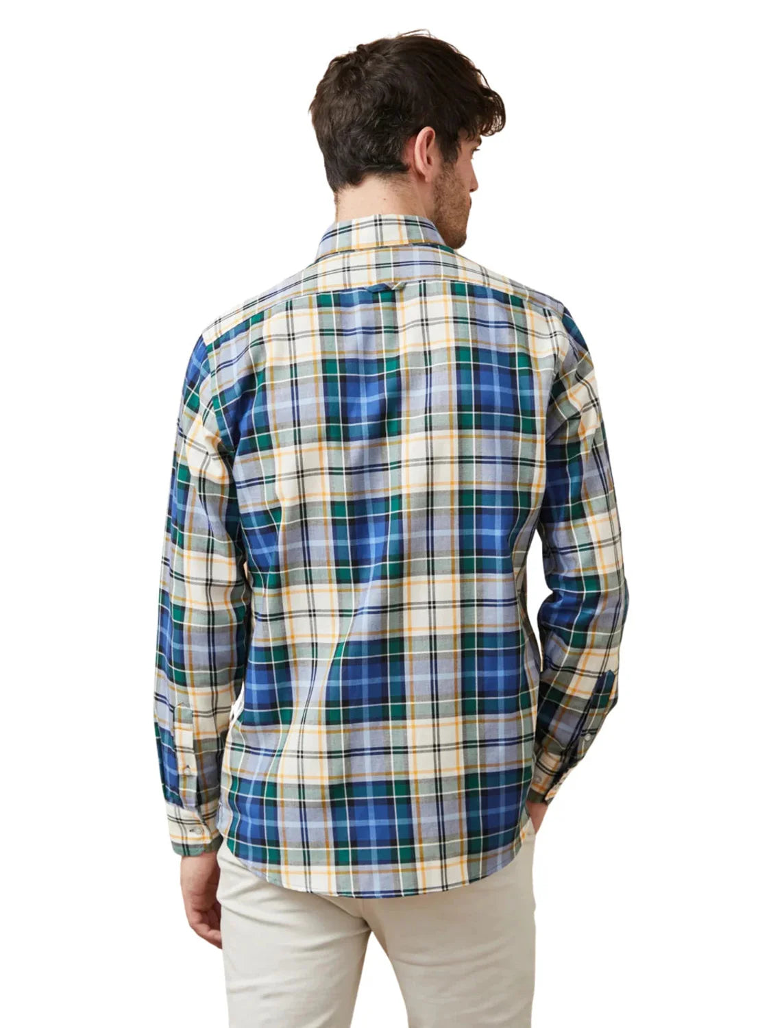 Camisa De Cuadros Altonadock Azul | Bicos de Fío