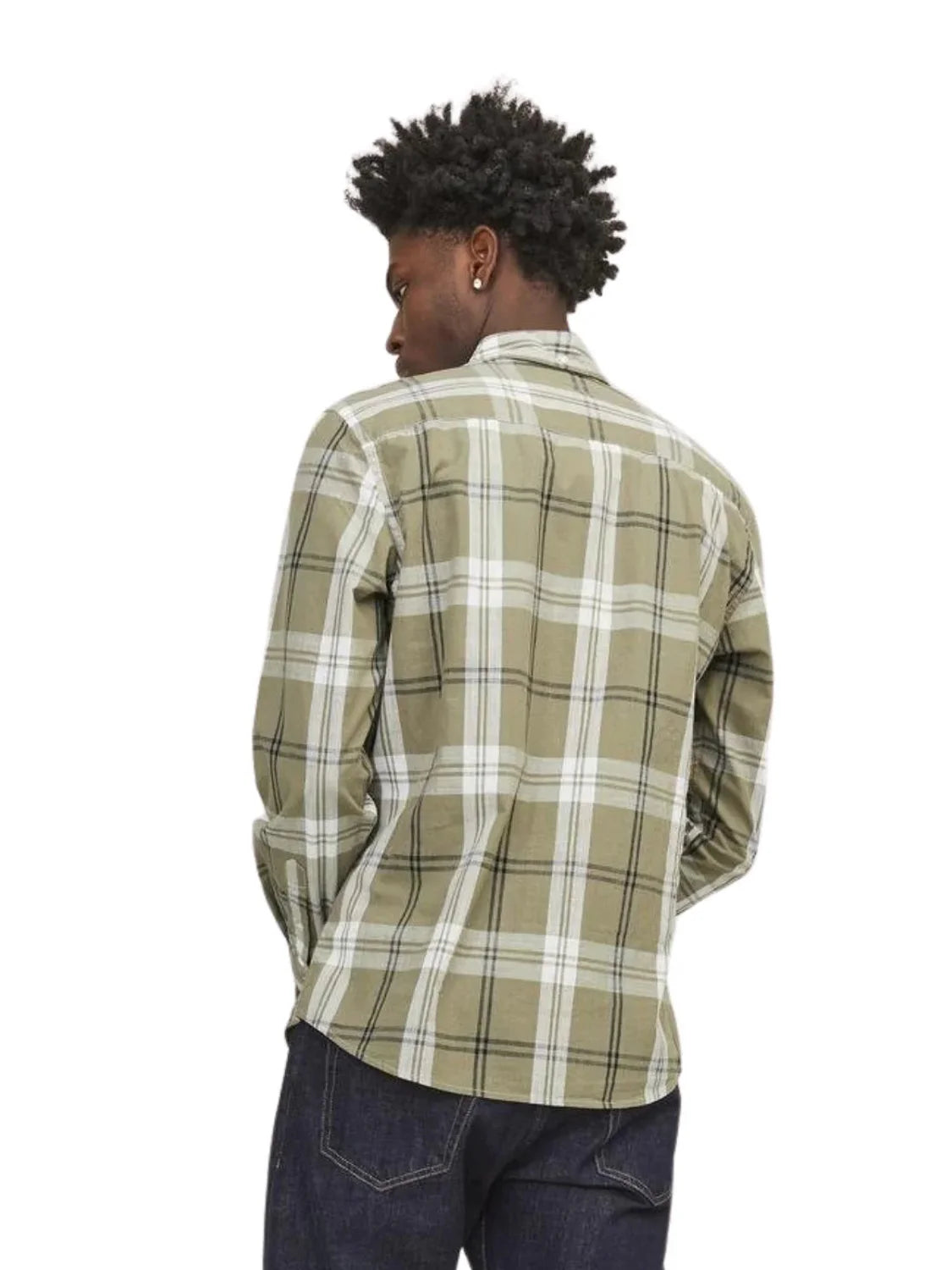 Camisa De Cuadros Jack & Jones BluBrook Verde | Bicos de Fío