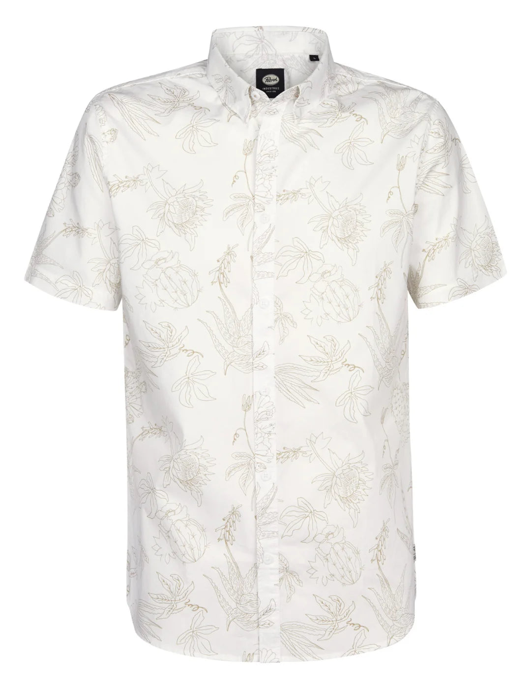 Camisa Petrol Industries Scout Blanco | Bicos de Fío