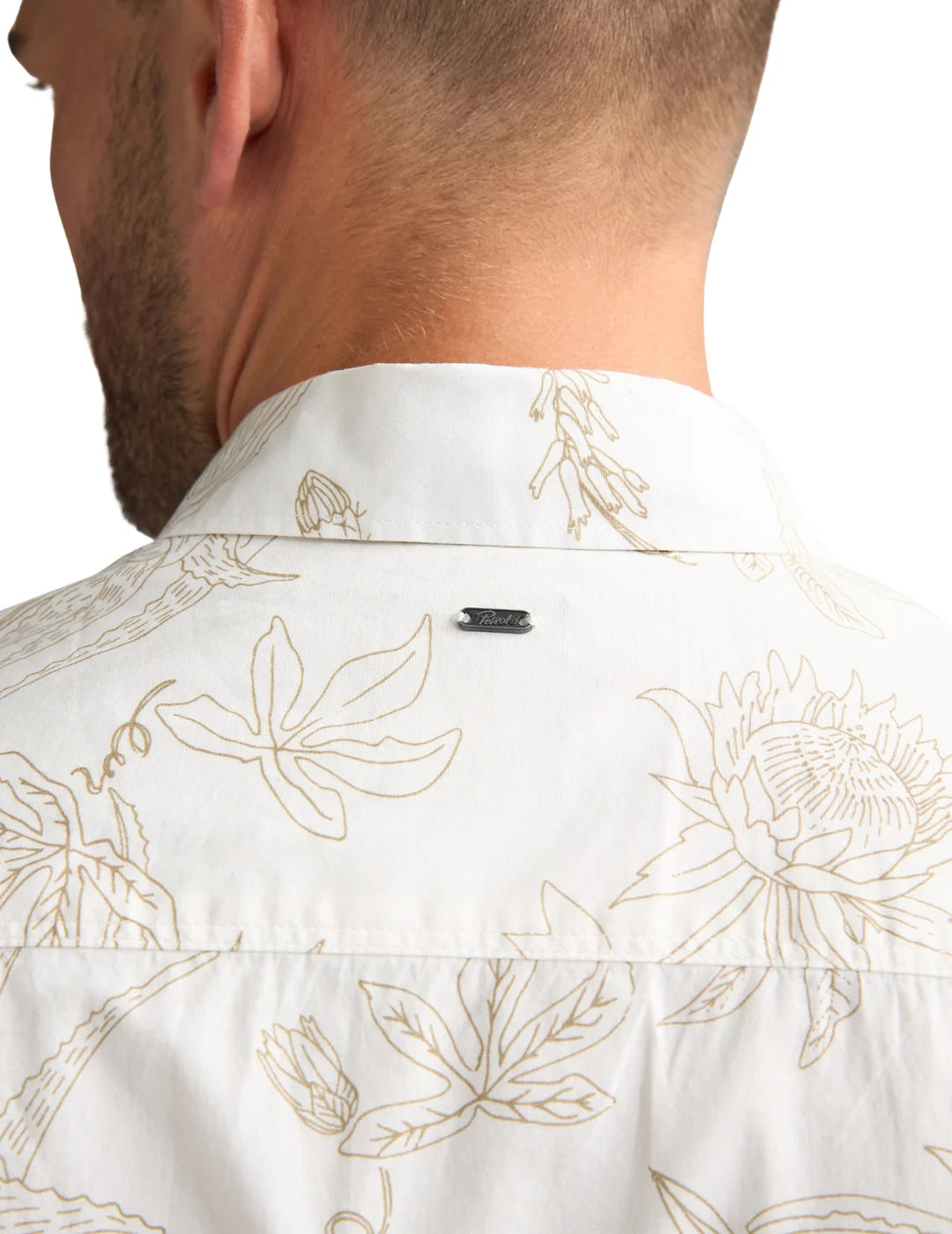 Camisa Petrol Industries Scout Blanco | Bicos de Fío