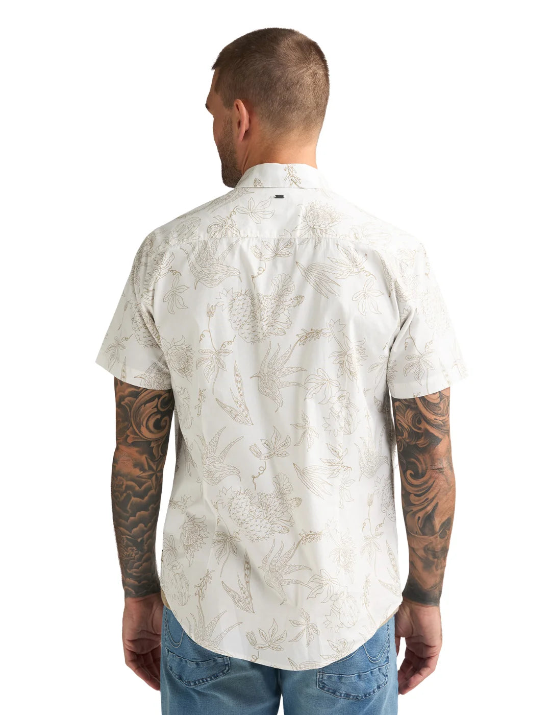 Camisa Petrol Industries Scout Blanco | Bicos de Fío