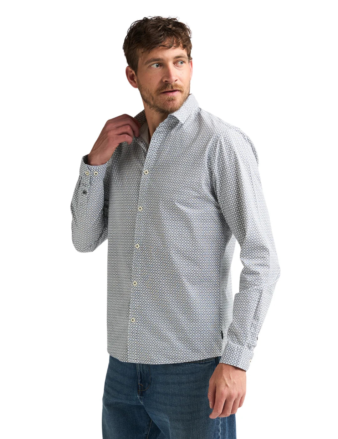 Camisa Petrol Industries Steelworks Chalk White | Bicos de Fío