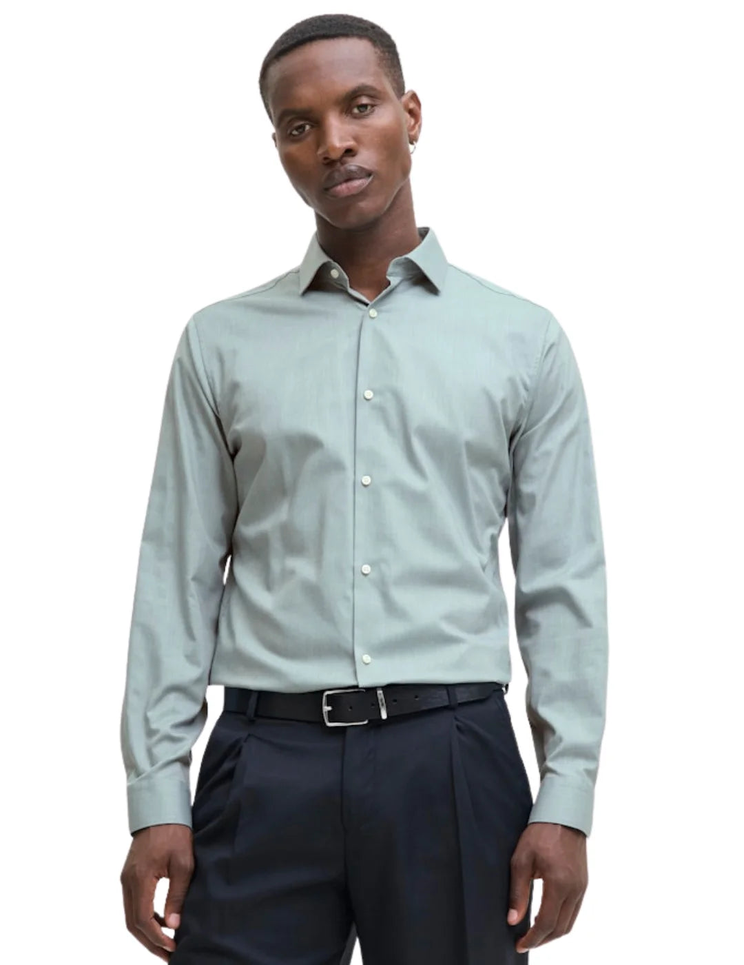 Camisa Jack&Jones Blaparker Verde | Bicos de Fío