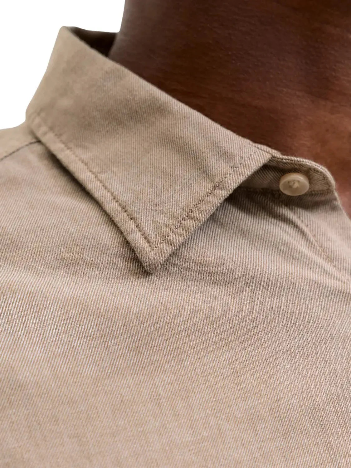 Camisa Jack&Jones Field Melange Oatmeal | Bicos de Fío