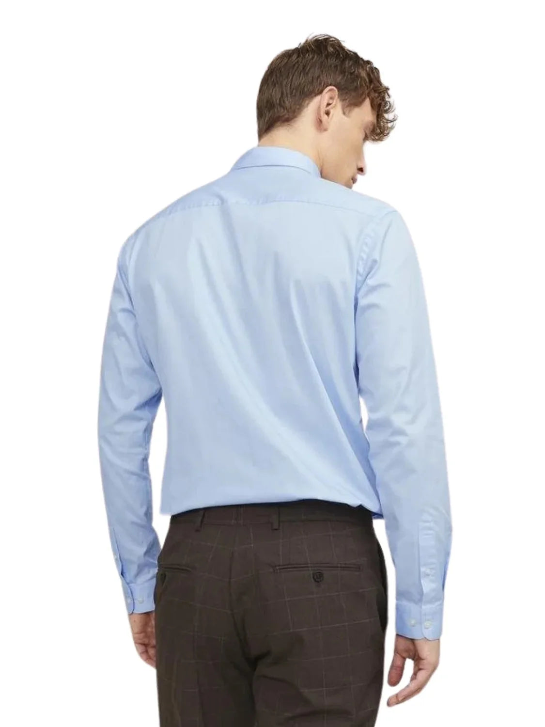 Camisa Formal Jack & Jones Azul Claro | Bicos de Fío