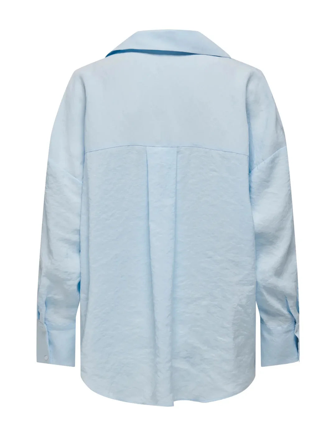 Camisa Loose ONLY Zazima Azul | Bicos de Fío