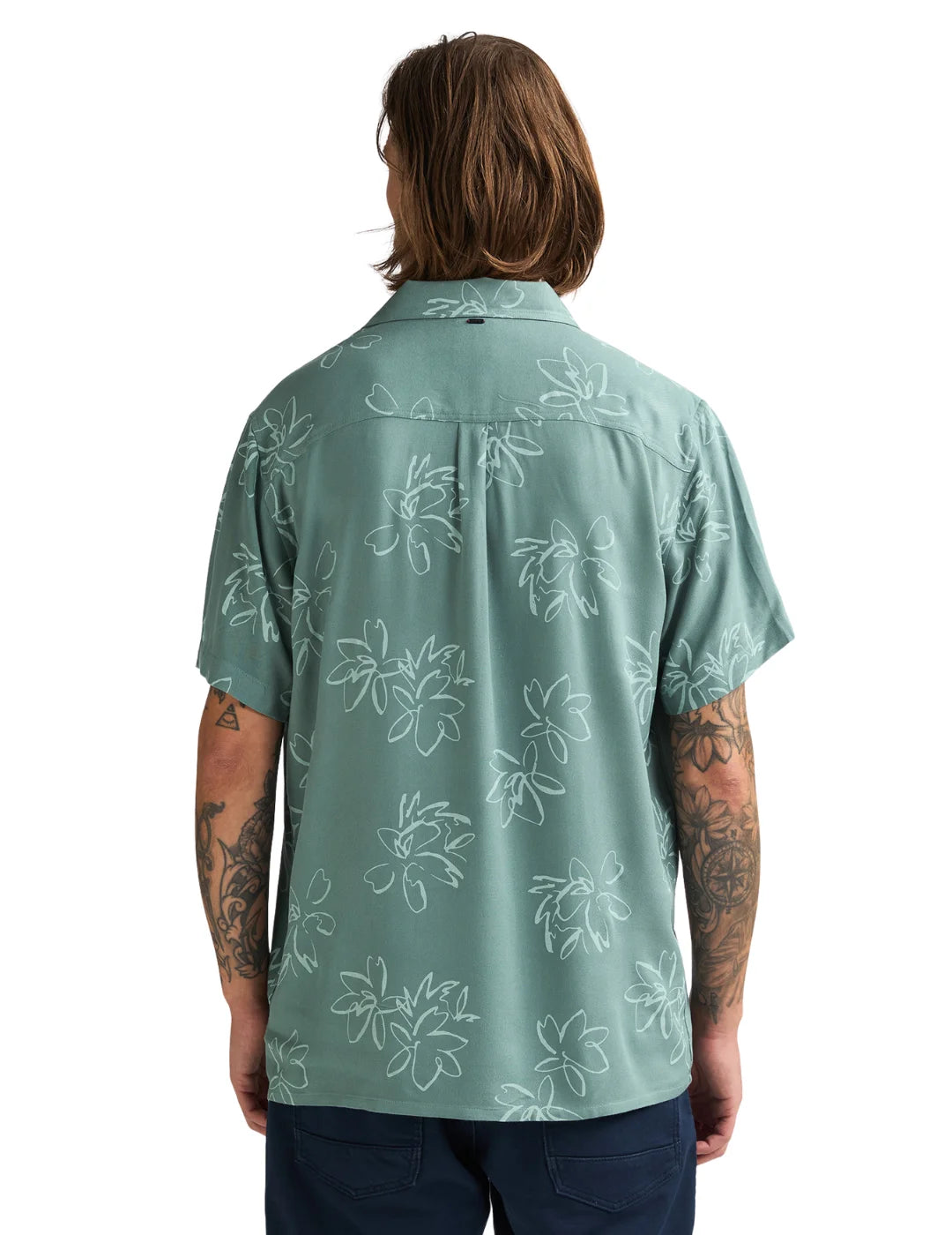 Camisa Petrol Industries Orion Verde | Bicos de Fío