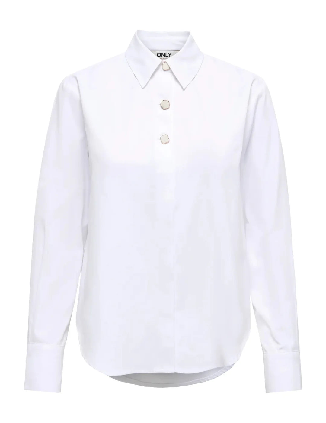 Camisa ONLY Lyra Oregon Blanco | Bicos de Fío