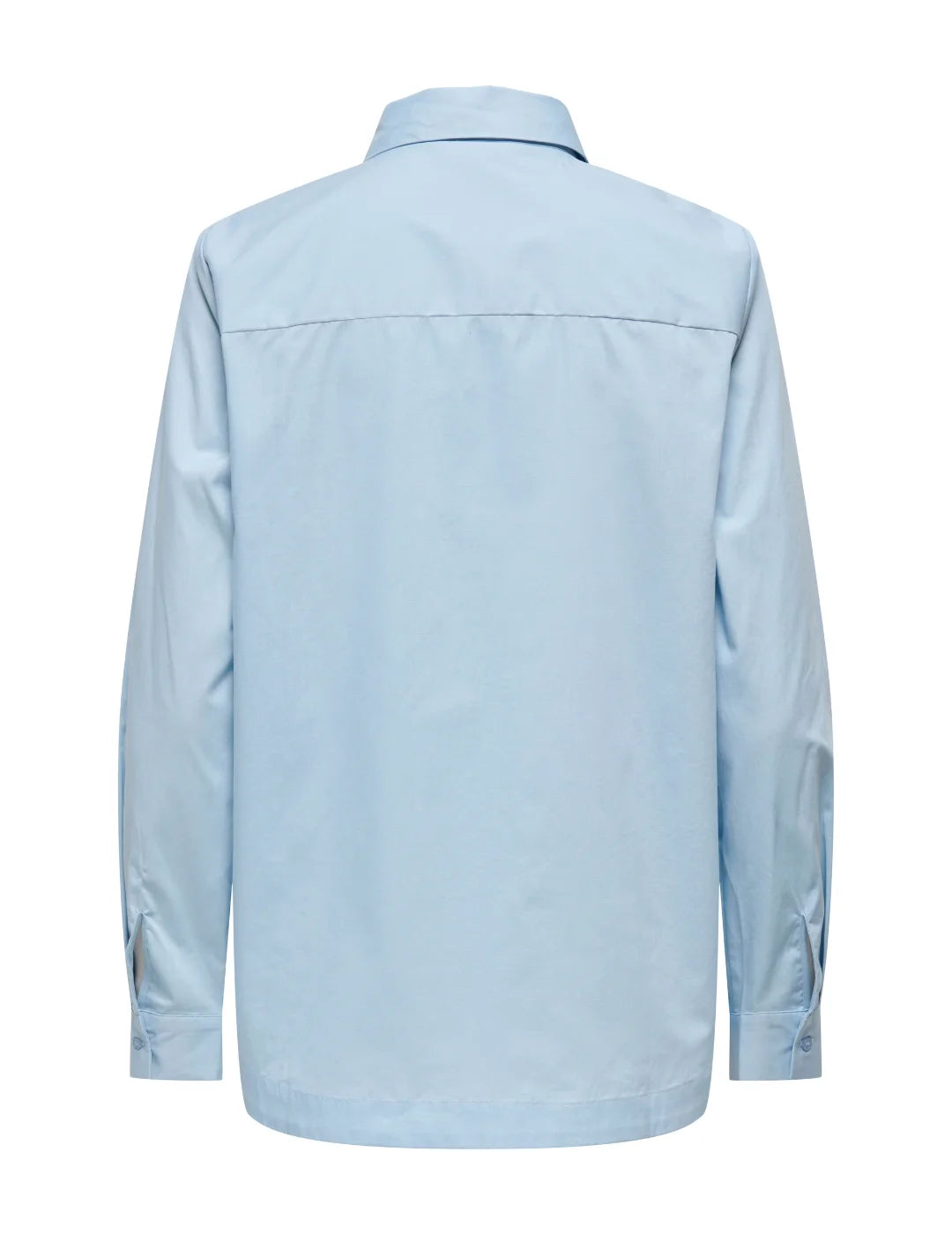 Camisa ONLY New Sable Lidia Bolsillos Azul | Bicos de Fío