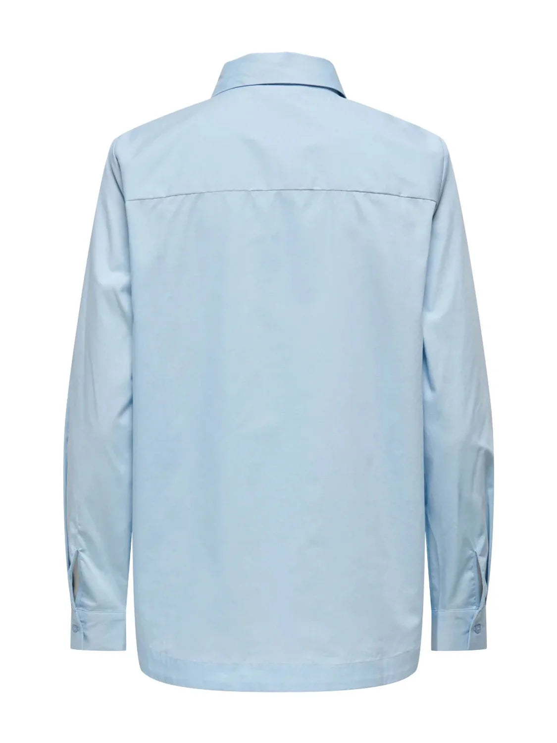 Camisa ONLY New Sable Lidia Bolsillos Azul | Bicos de Fío