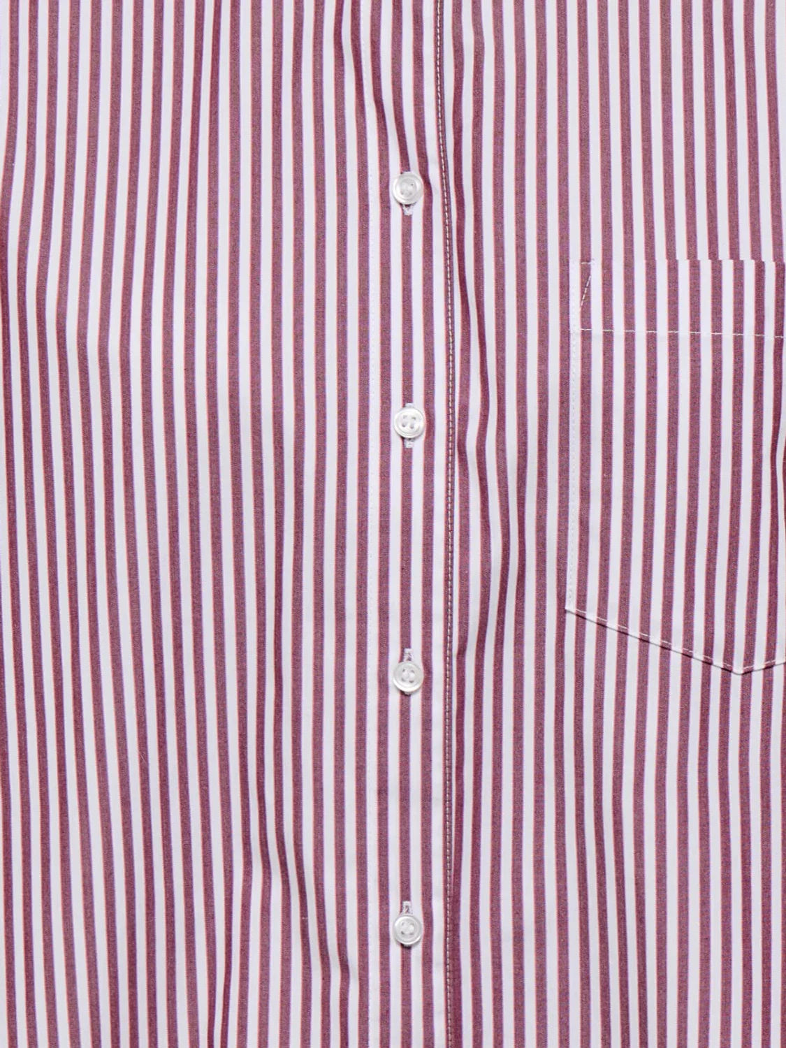 Camisa ONLY Virana Rayas Granate Fig | Bicos de Fío