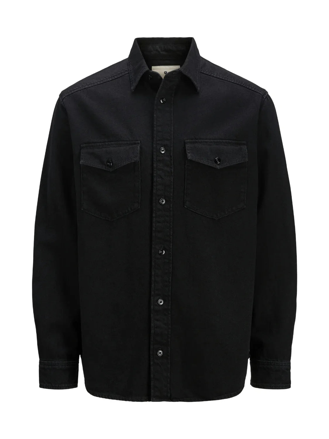 Camisa Vaquera Jack&Jones Blubruce Negro | Bicos de Fío