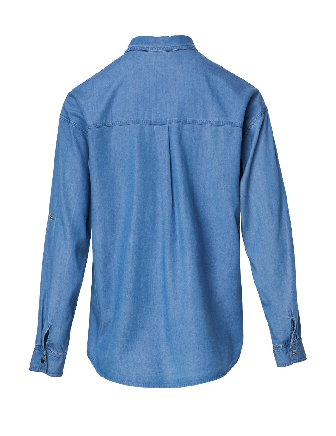 Camisa Vaquera Salsa Jeans Lightdenim Azul | Bicos de Fío