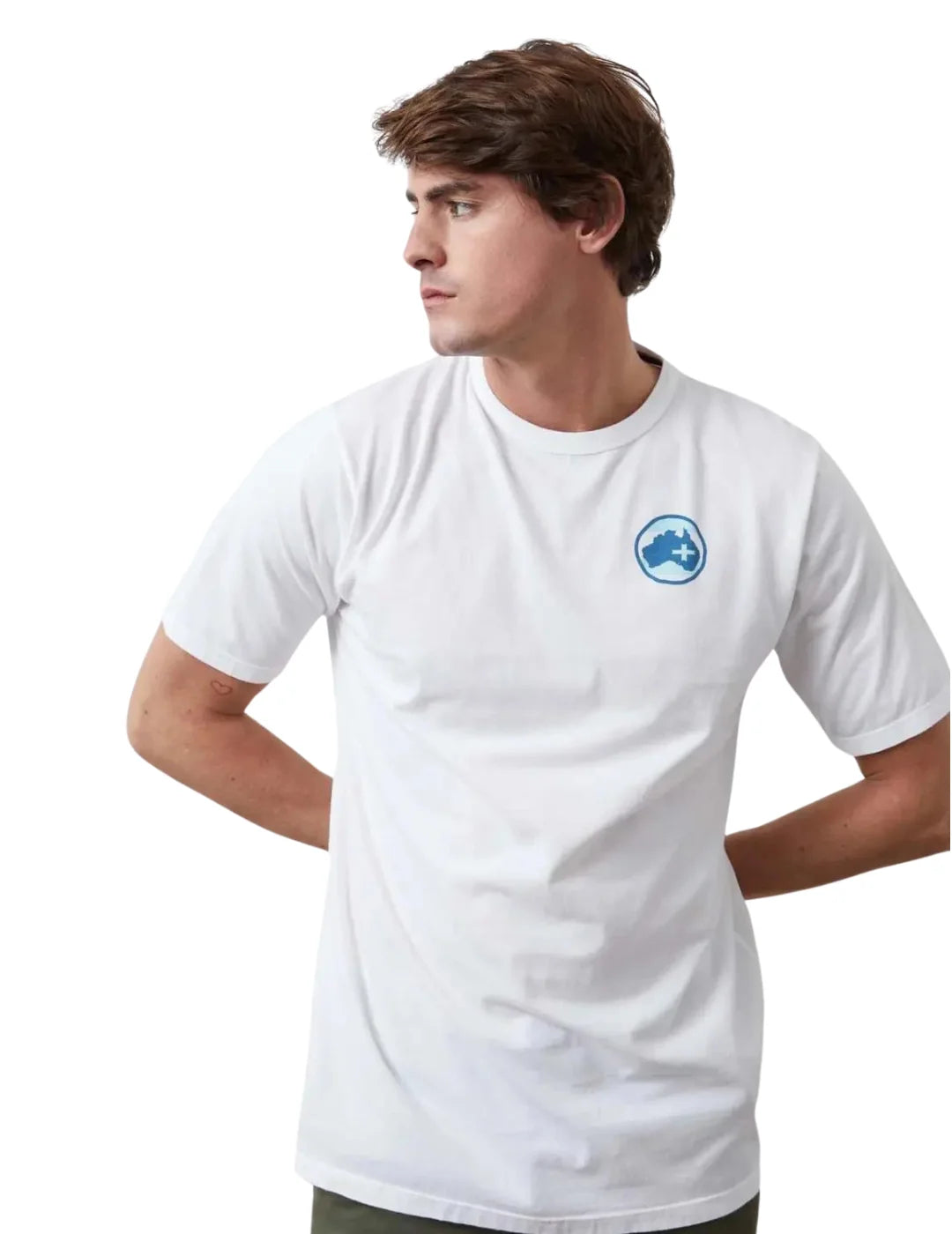 Camiseta Altonadock Logo Espalda Blanco | Bicos de Fío