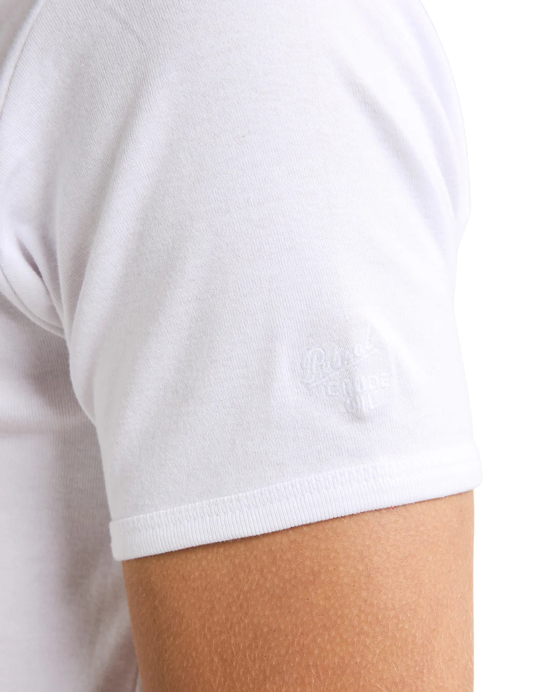 Camiseta Básica Petrol Industries KM-R Blanco | Bicos de Fío