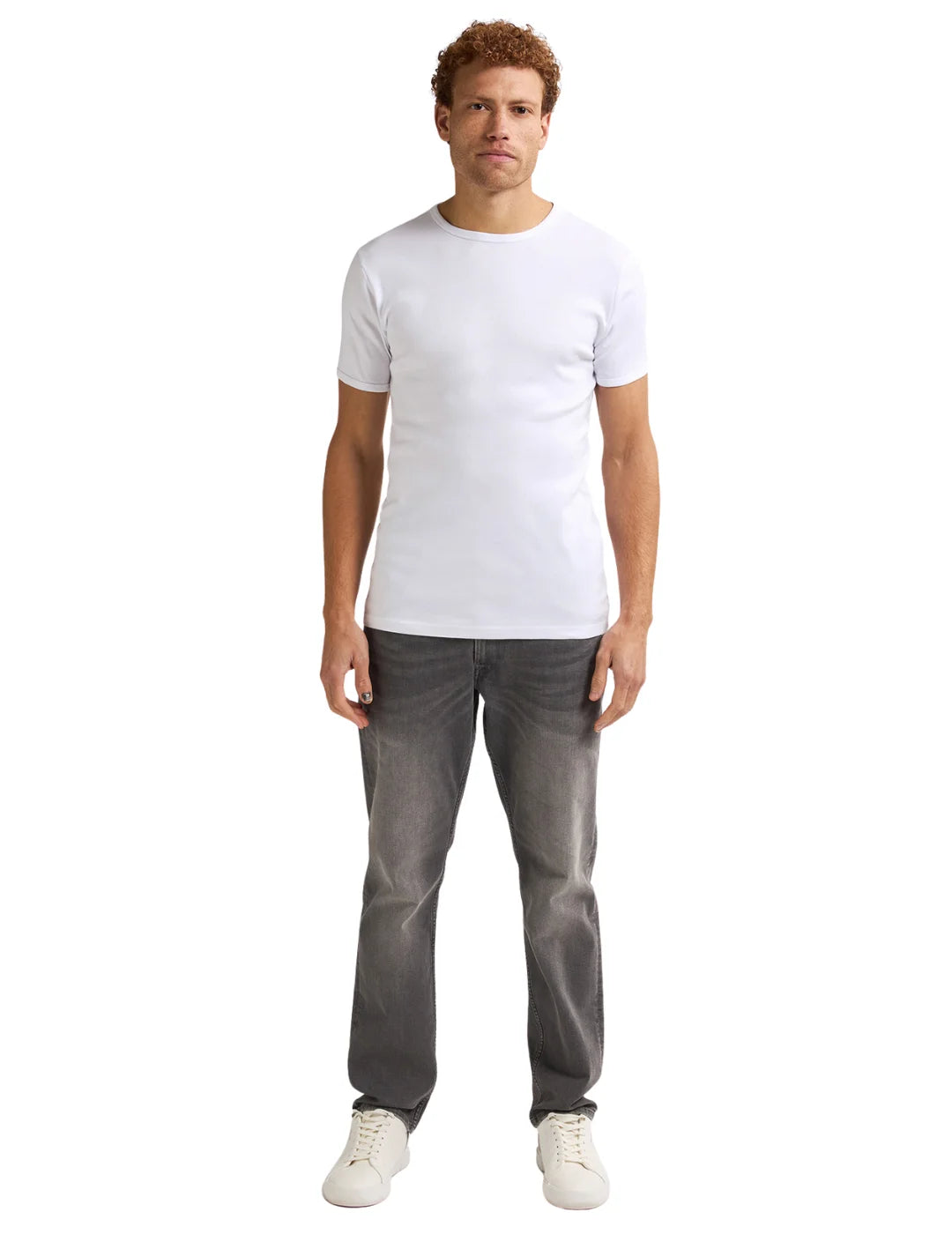 Camiseta Básica Petrol Industries KM-R Blanco | Bicos de Fío