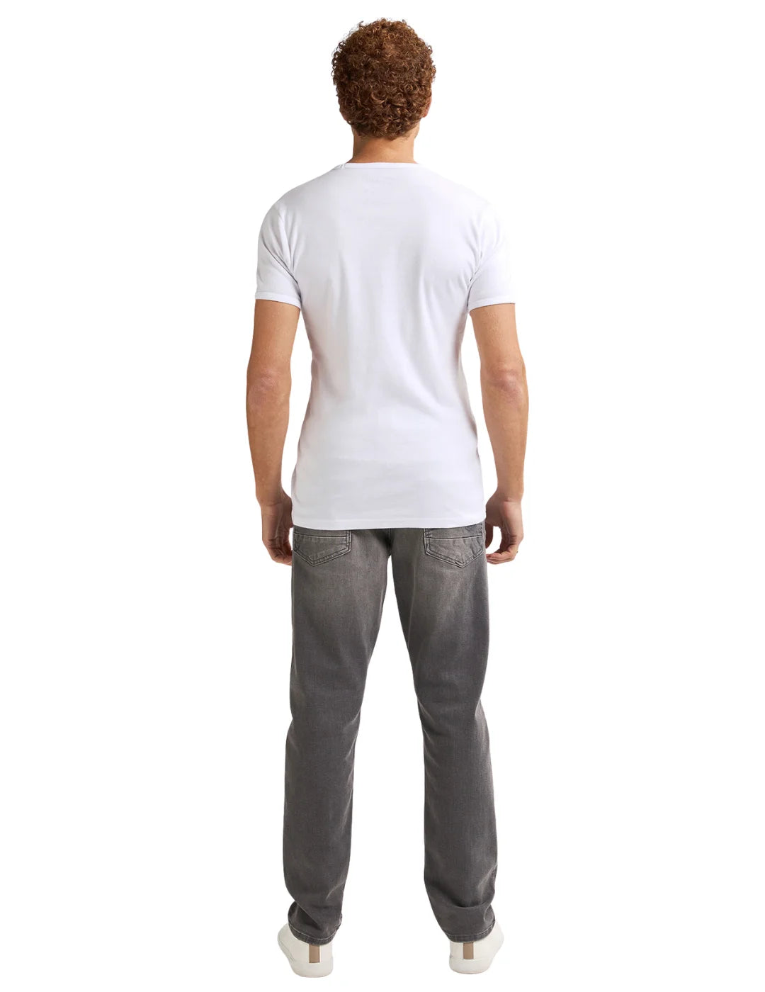 Camiseta Básica Petrol Industries KM-R Blanco | Bicos de Fío