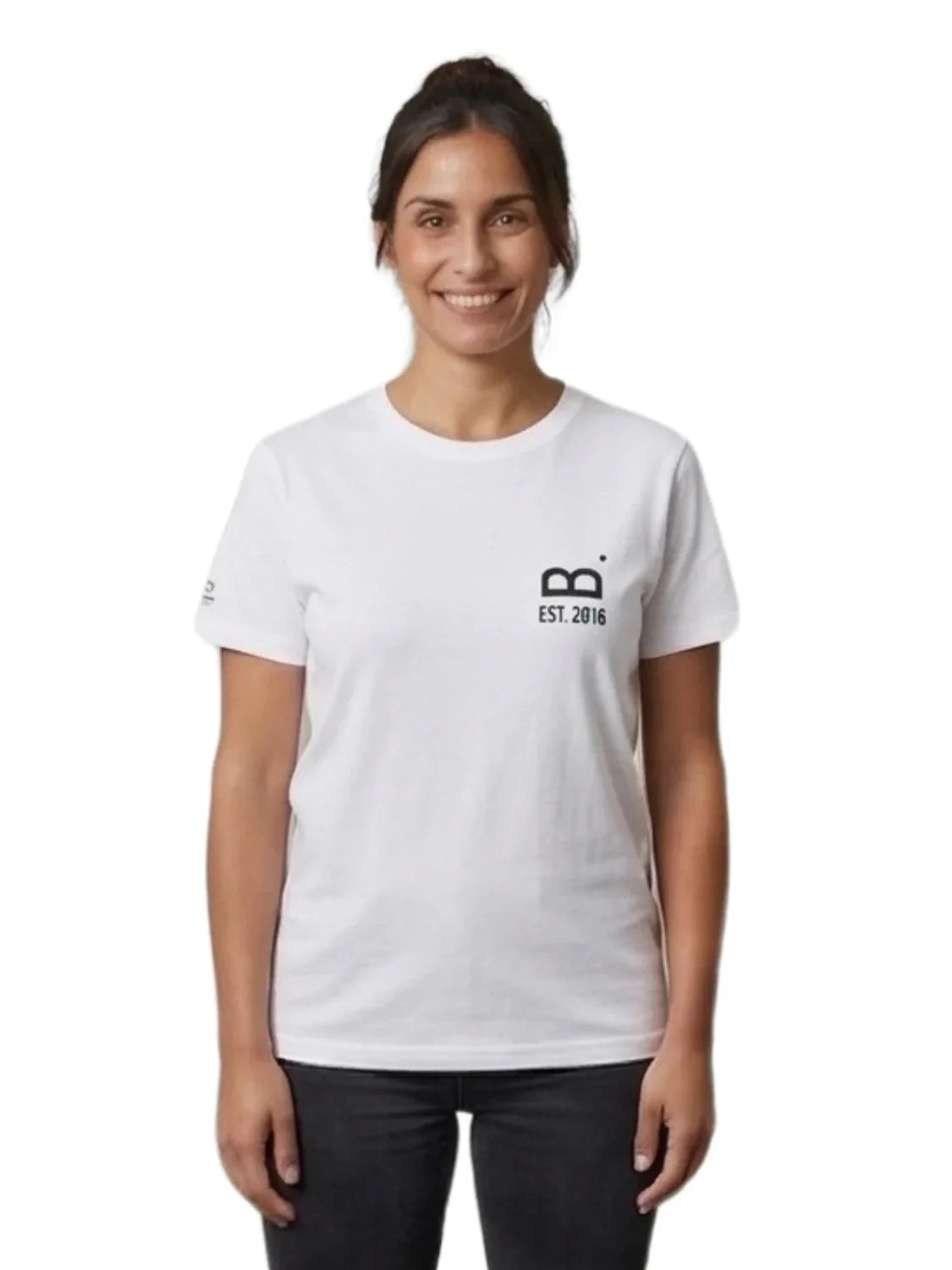 Camiseta BdeF Made With Love Meira Blanco | Bicos de Fío