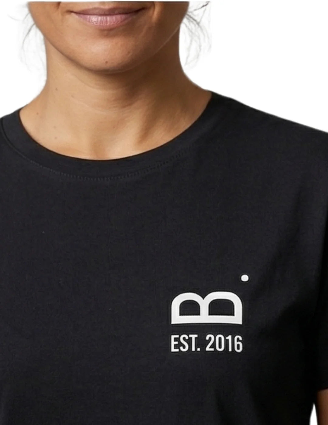 Camiseta BdeF Made With Love Meira Negro | Bicos de Fío