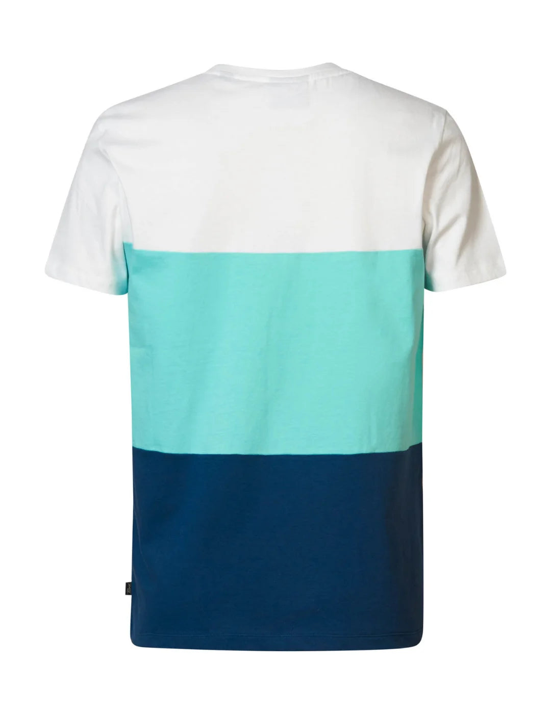 Camiseta Petrol Industries Color Block Azul | Bicos de Fío
