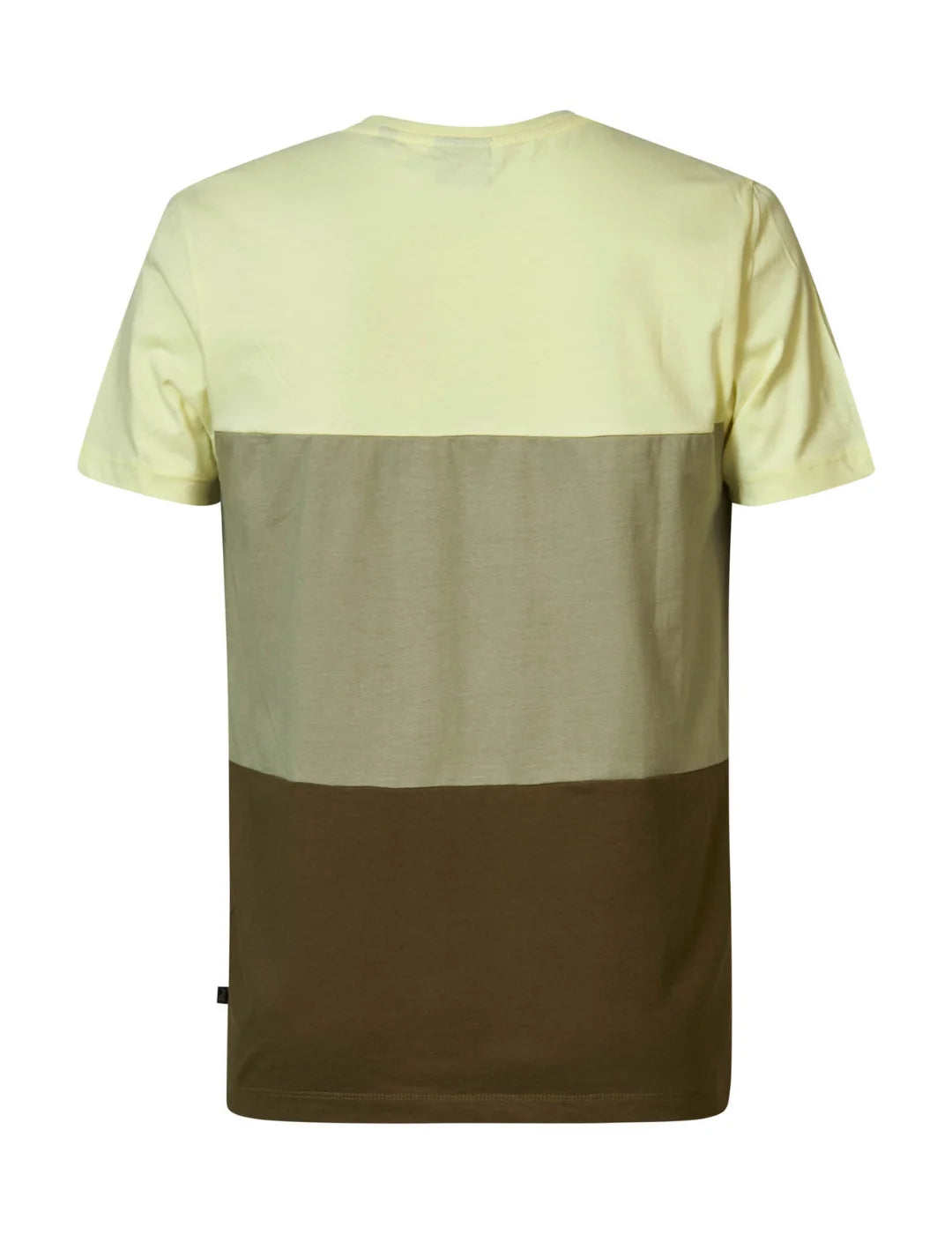 Camiseta Petrol Industries Color Block Verde | Bicos de Fío