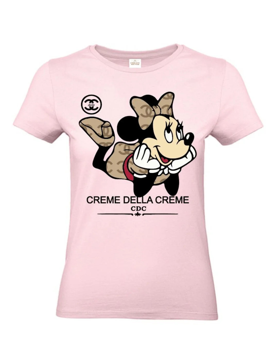 Camiseta CDC Minie Relax Rosa | Bicos de Fío