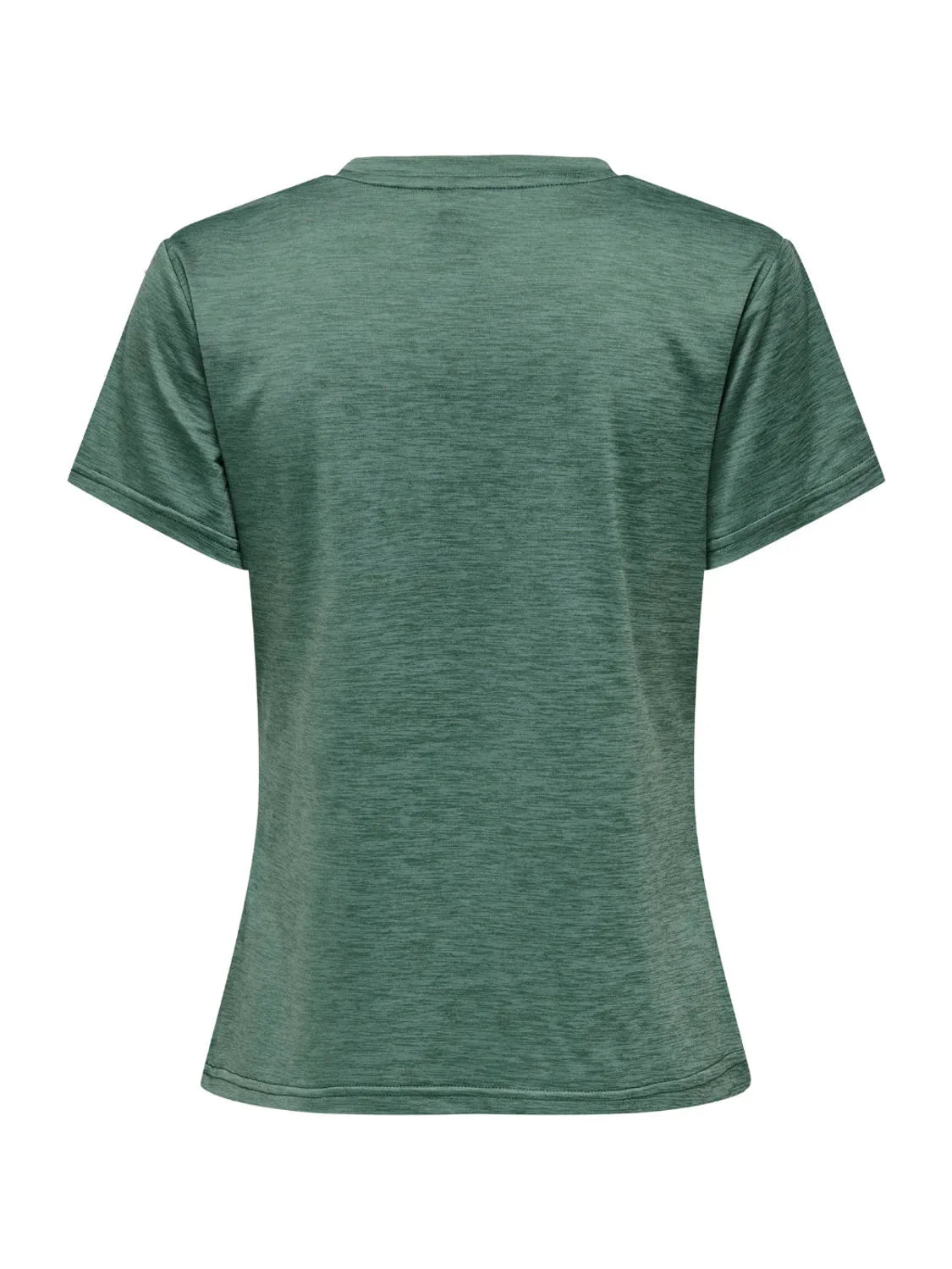 Camiseta Cuello Pico ONLY PLAY Core Verde | Bicos de Fío