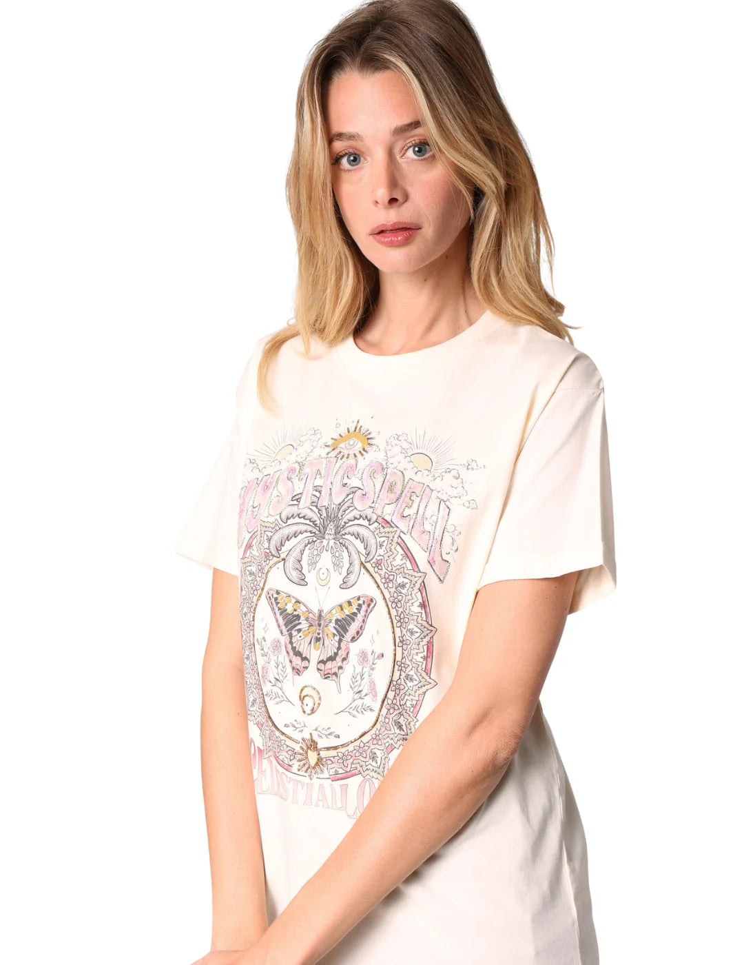 Camiseta DEELUXE Celeste Blanco | Bicos de Fío